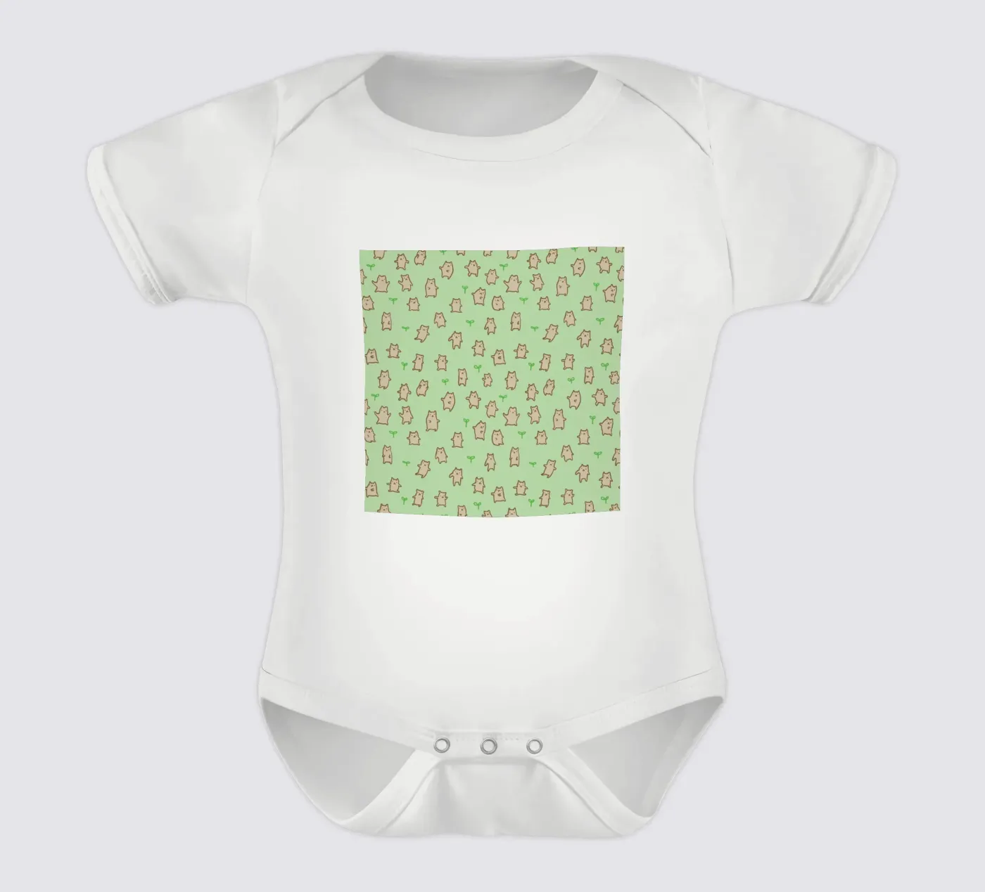 Tiny Bears Pattern body bébé de Sophie Corrigan