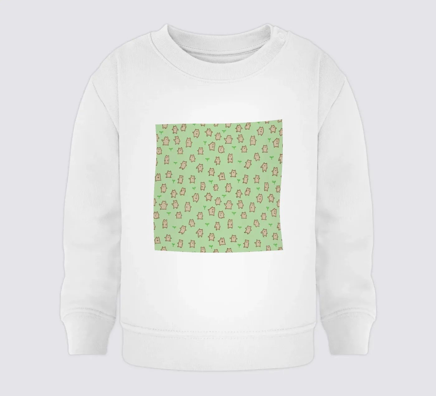 Tiny Bears Pattern sweat pour bébé de Sophie Corrigan