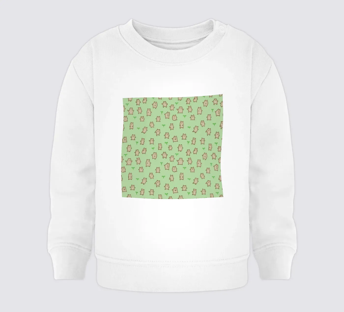 Tiny Bears Pattern sweat pour bébé de Sophie Corrigan