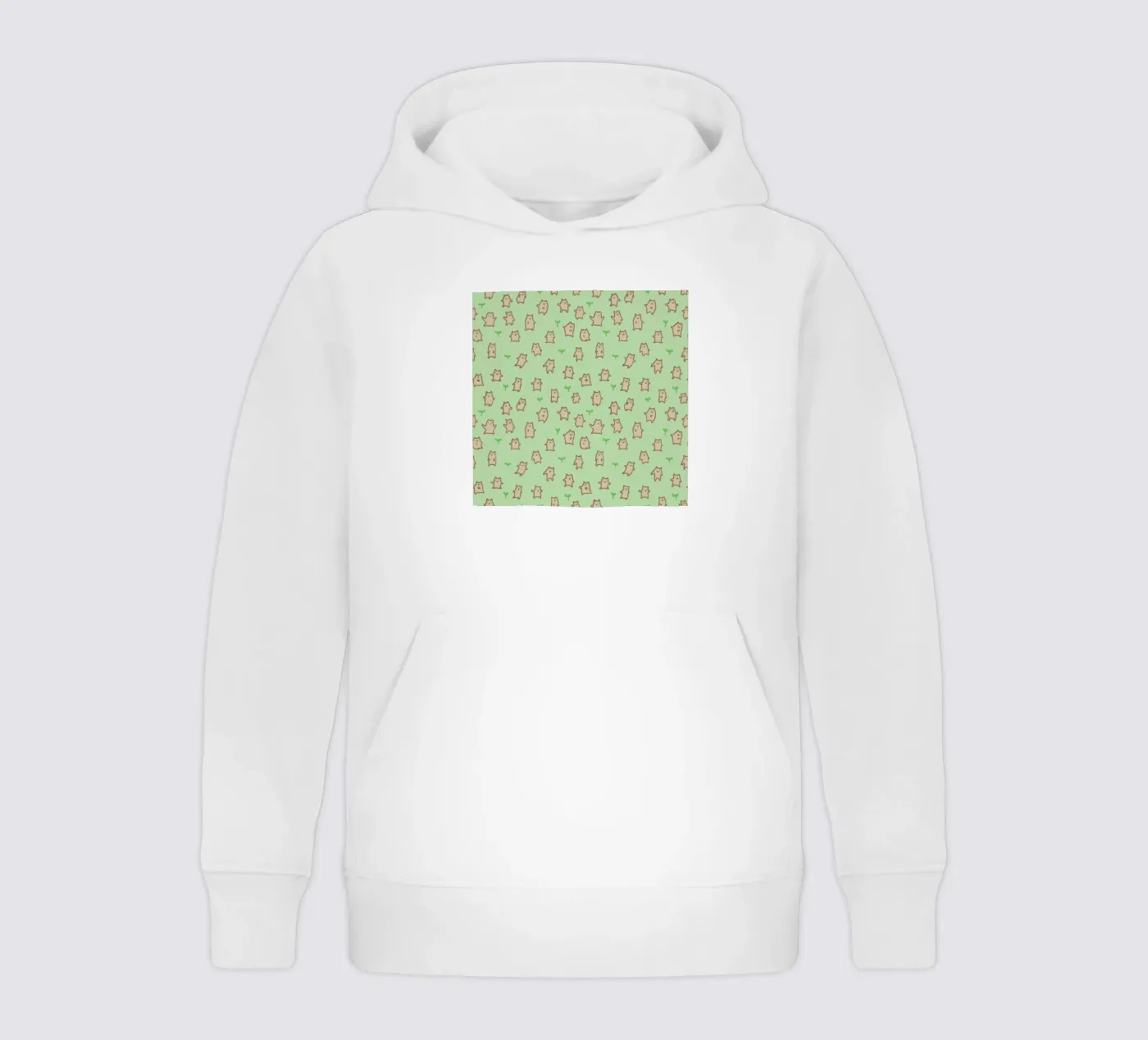 Tiny Bears Pattern kinder hoodie van Sophie Corrigan