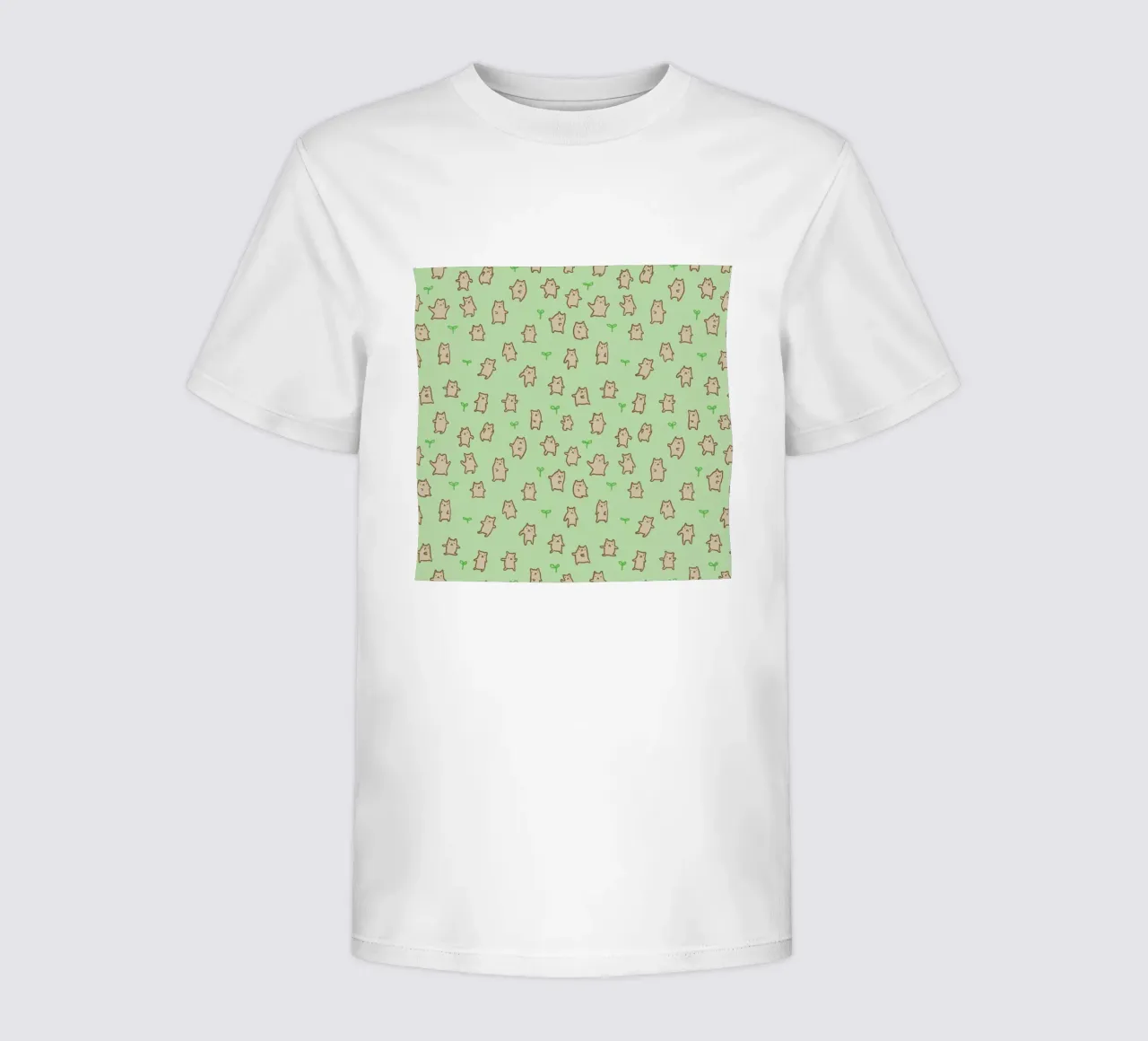 Tiny Bears Pattern Kinder T-Shirt von Sophie Corrigan