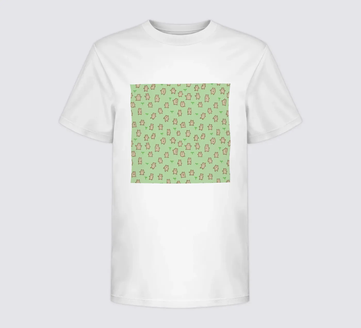 Tiny Bears Pattern t-shirt bambini da Sophie Corrigan