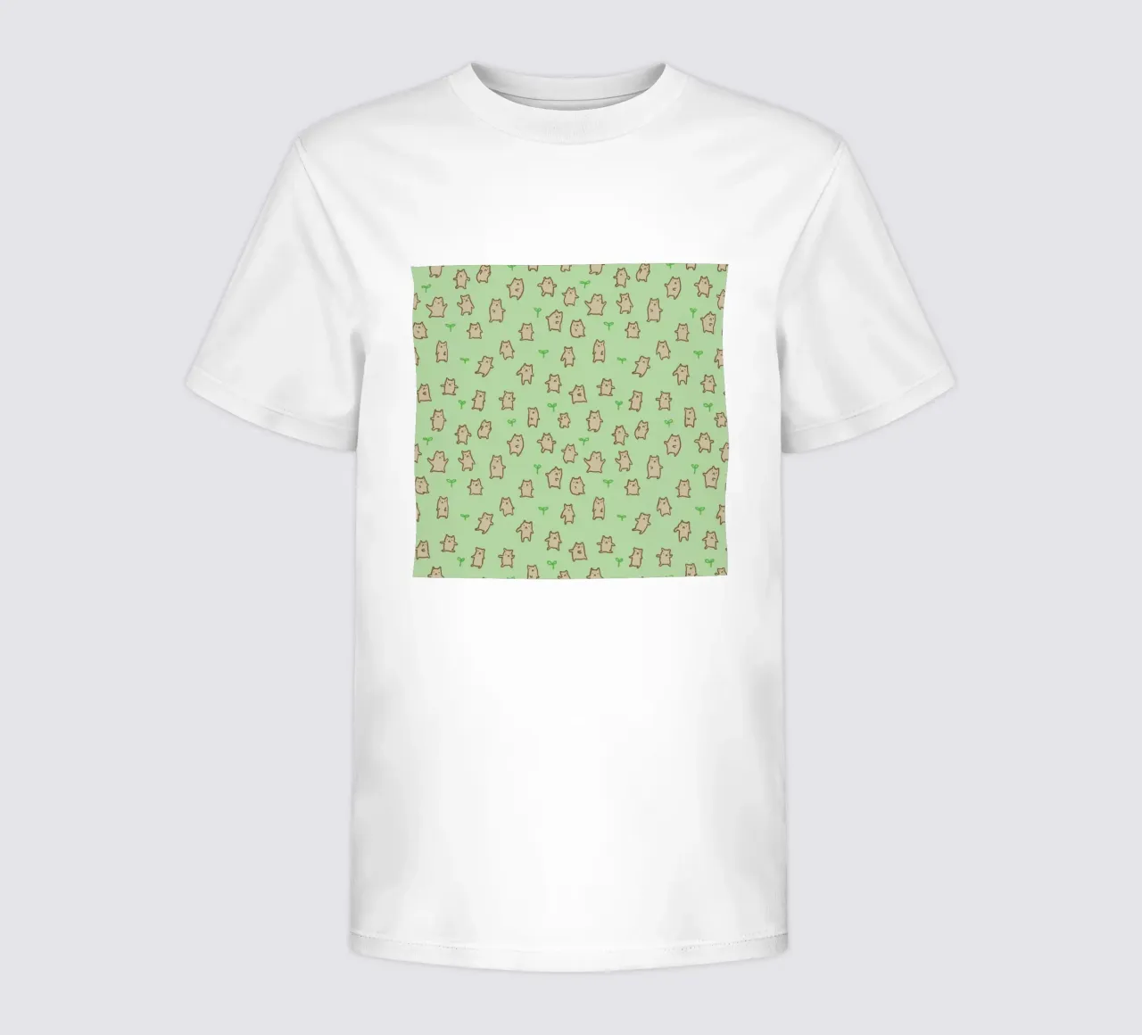 Tiny Bears Pattern t-shirt bambini da Sophie Corrigan