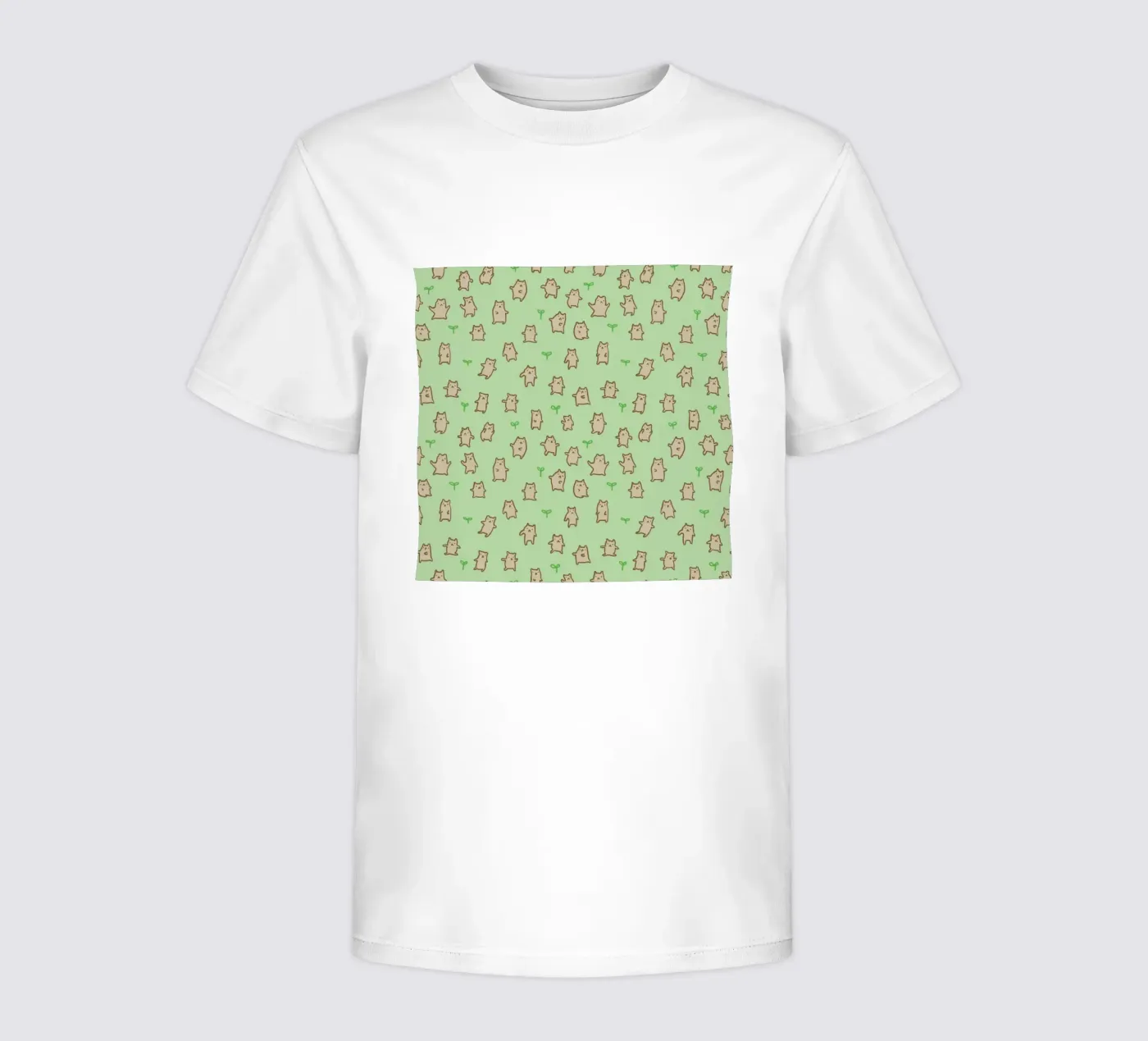 Tiny Bears Pattern t-shirt bambini da Sophie Corrigan