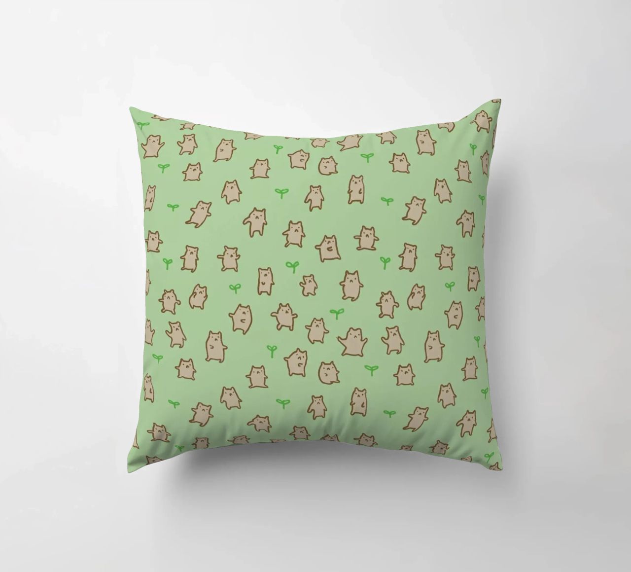Tiny Bears Pattern cuscino da Sophie Corrigan