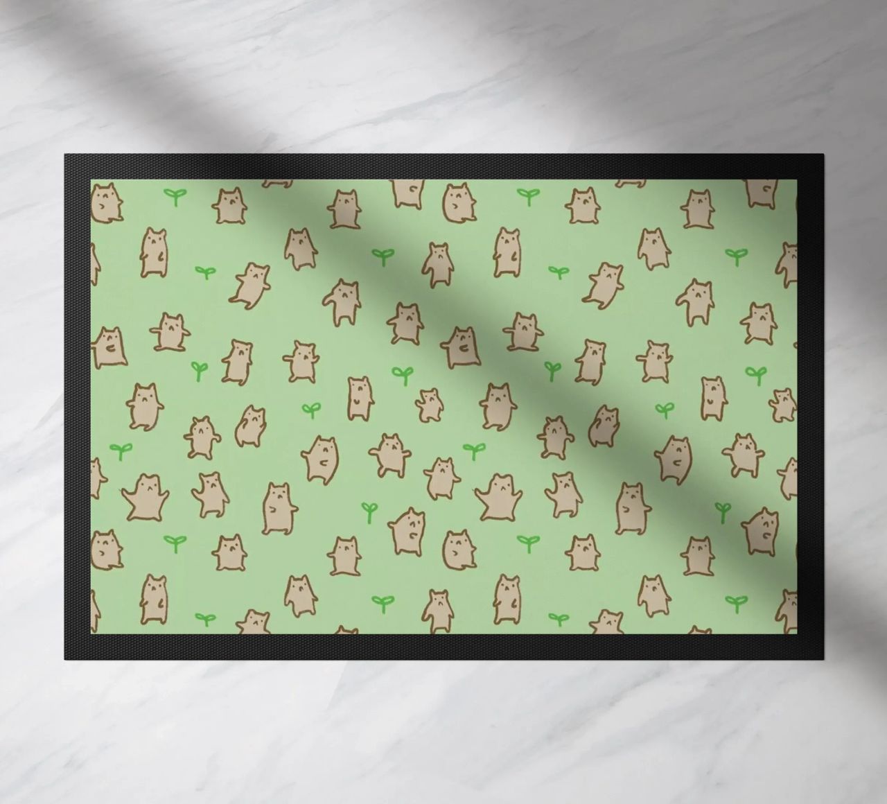 Tiny Bears Pattern zerbino da Sophie Corrigan