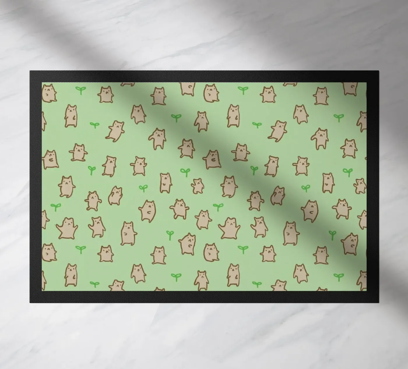 Tiny Bears Pattern paillasson de Sophie Corrigan