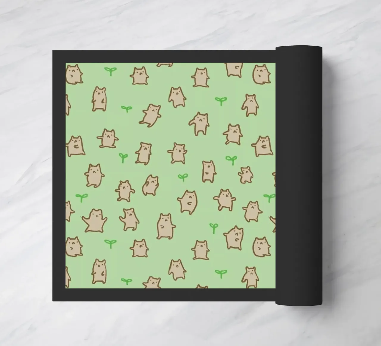 Tiny Bears Pattern paillasson de Sophie Corrigan