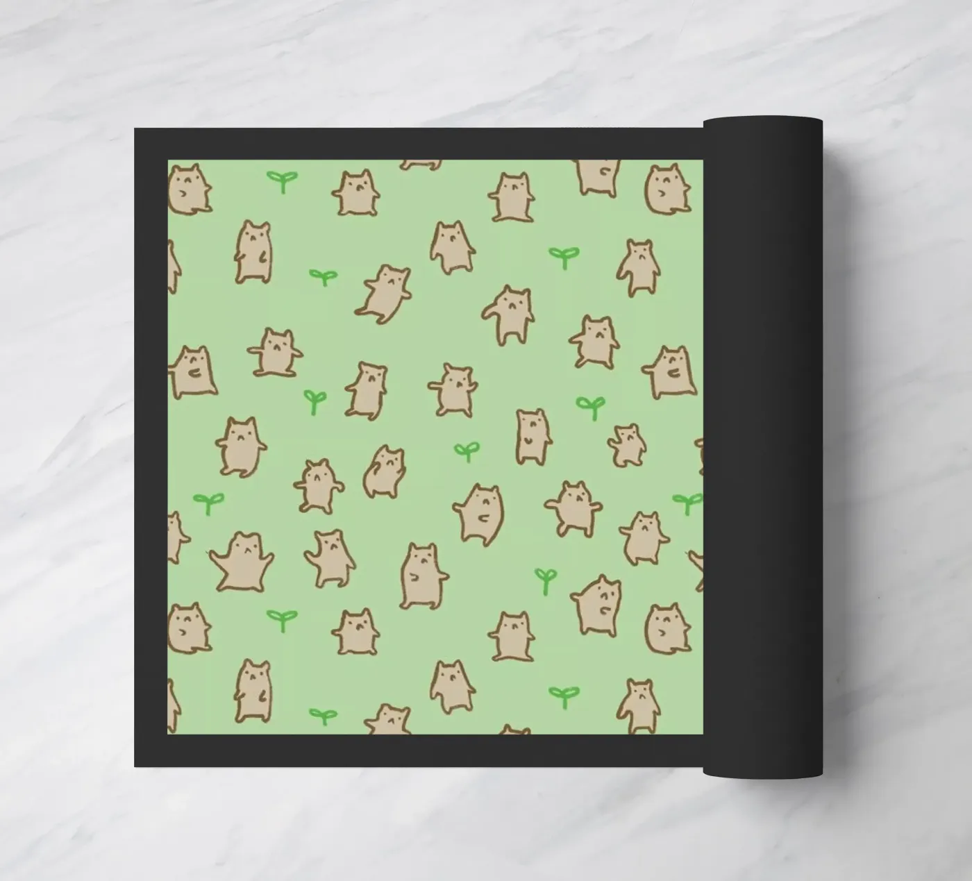 Tiny Bears Pattern deurmat van Sophie Corrigan