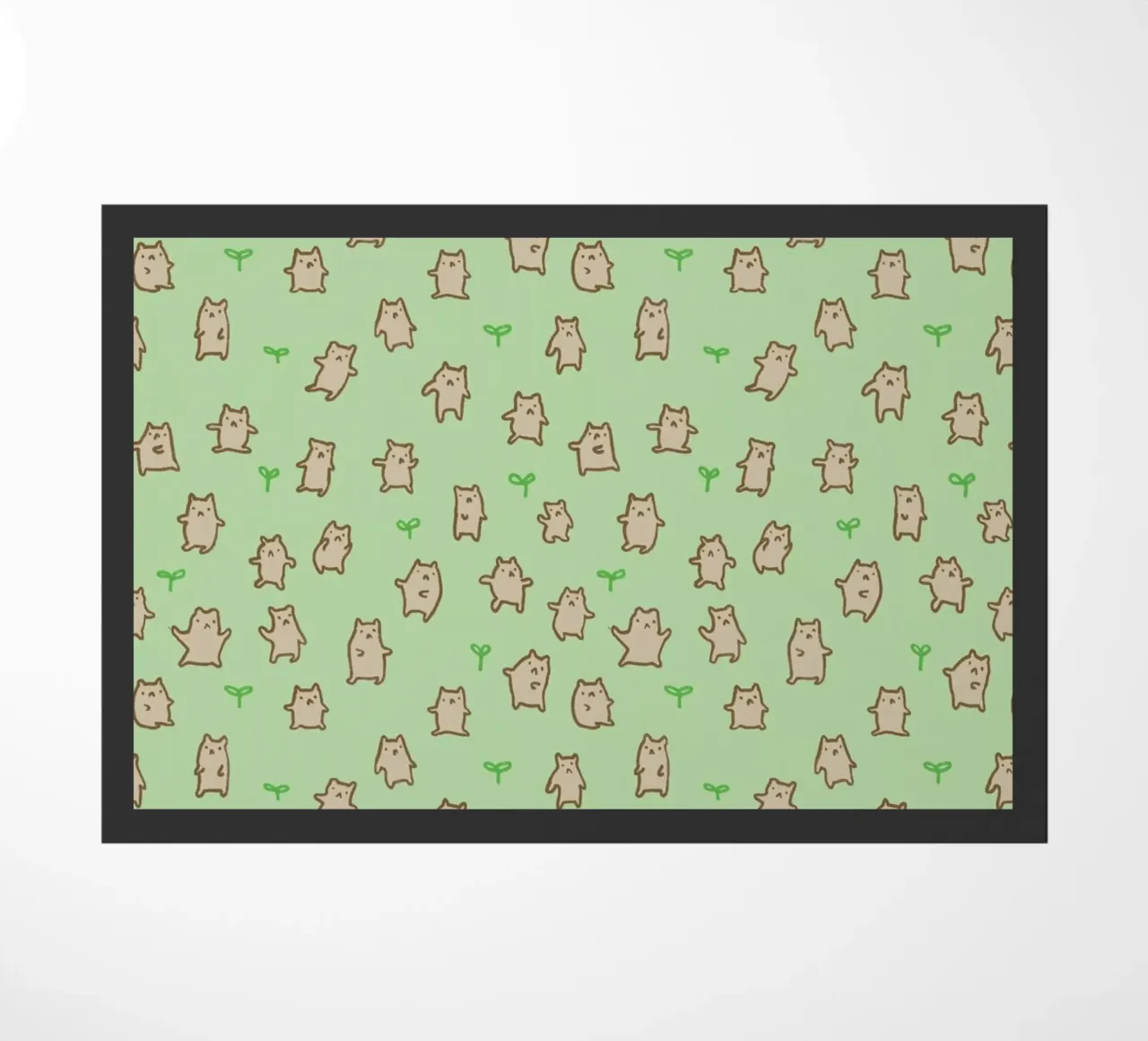 Tiny Bears Pattern zerbino da Sophie Corrigan