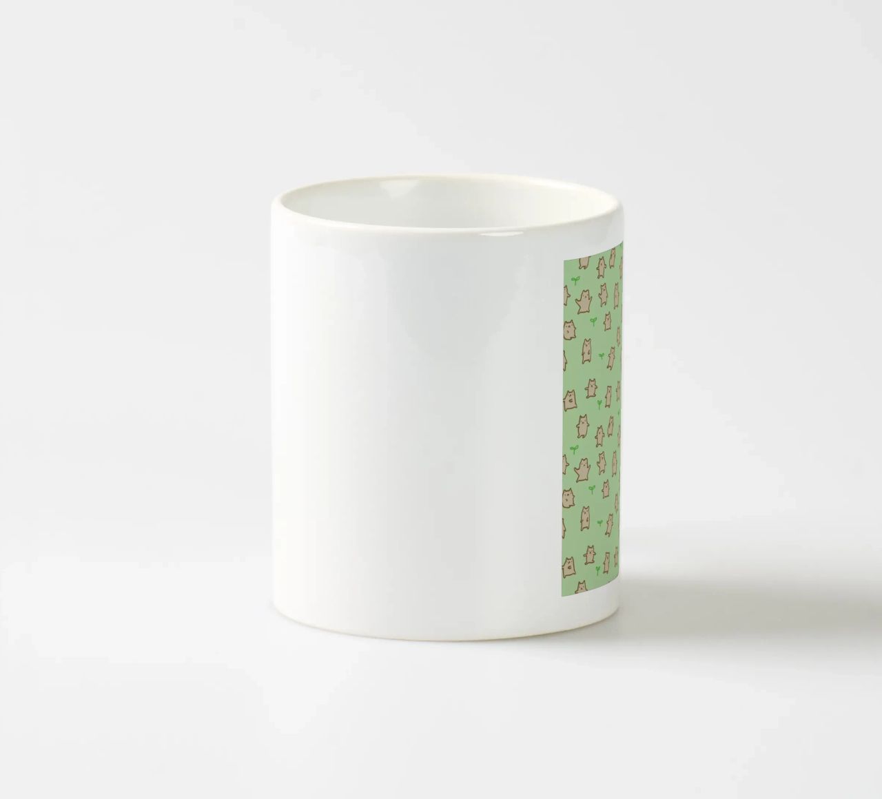 Tiny Bears Pattern tazza in ceramica da Sophie Corrigan