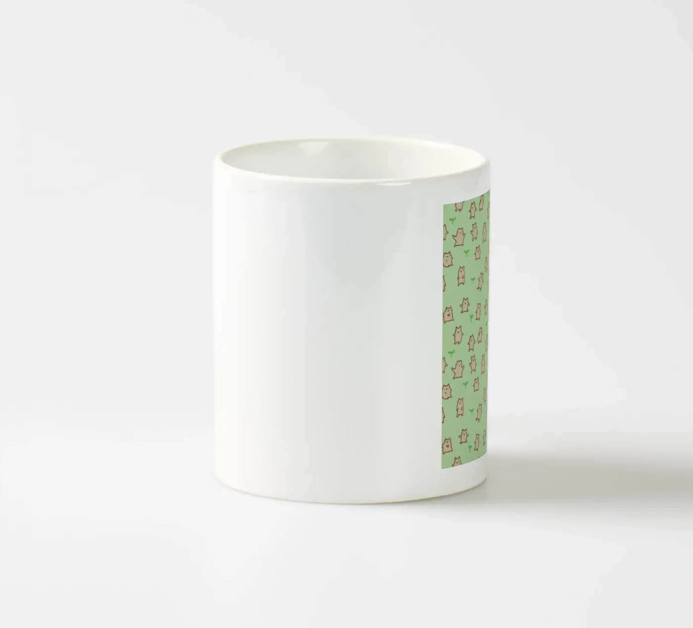 Tiny Bears Pattern ceramic mug by Sophie Corrigan