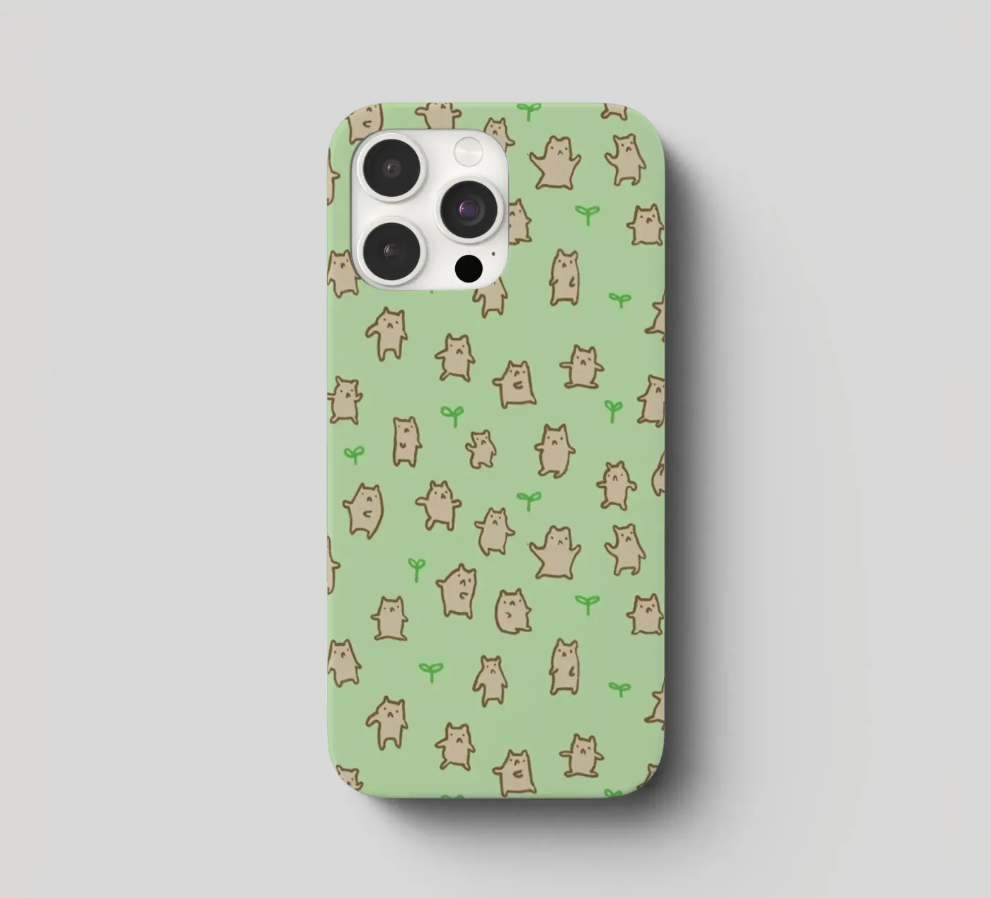 Tiny Bears Pattern iphone case by Sophie Corrigan