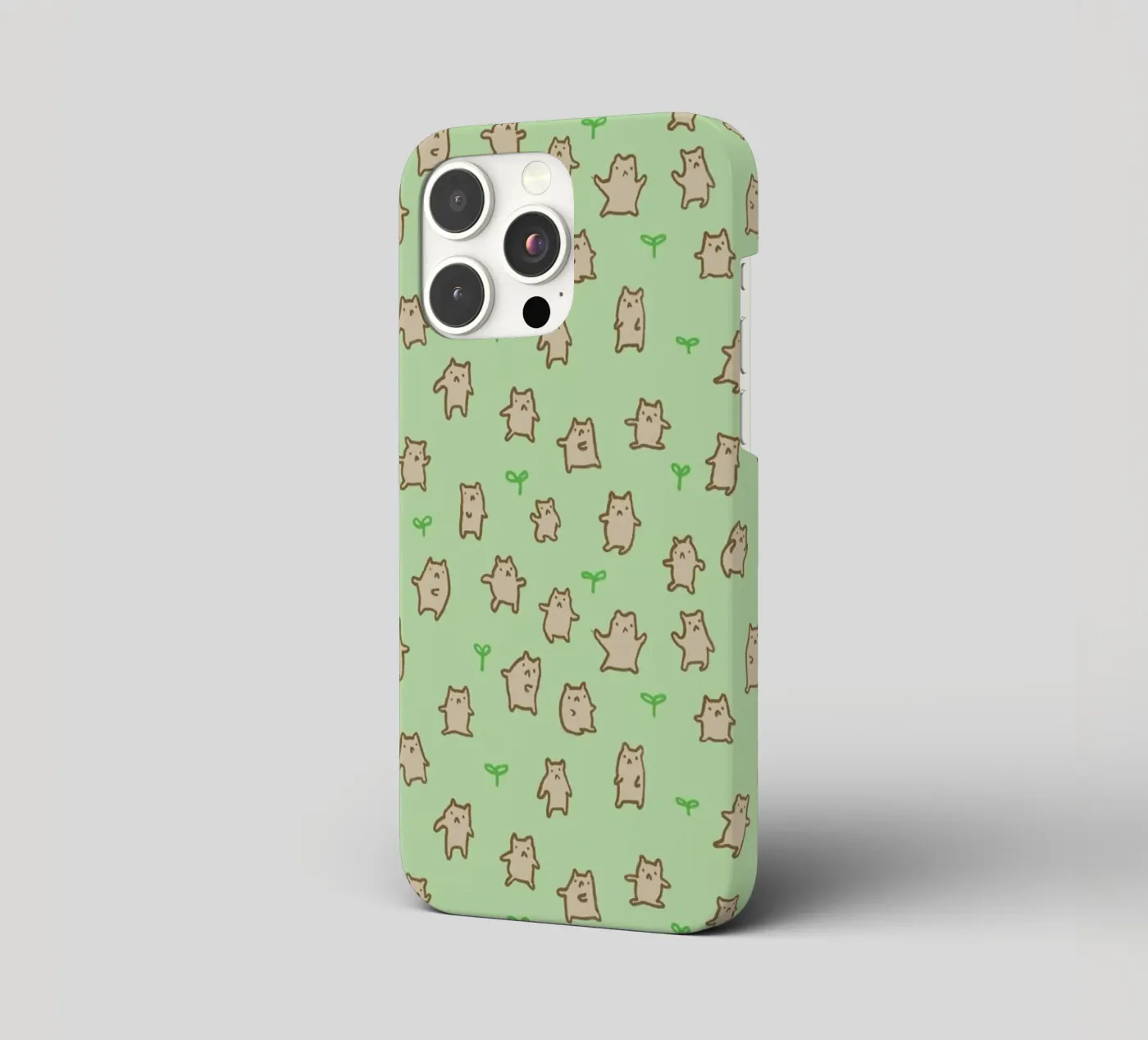 Tiny Bears Pattern iphone case by Sophie Corrigan