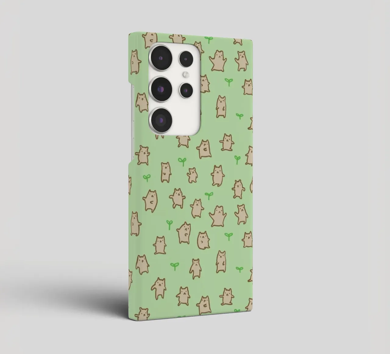 Tiny Bears Pattern cover samsung da Sophie Corrigan