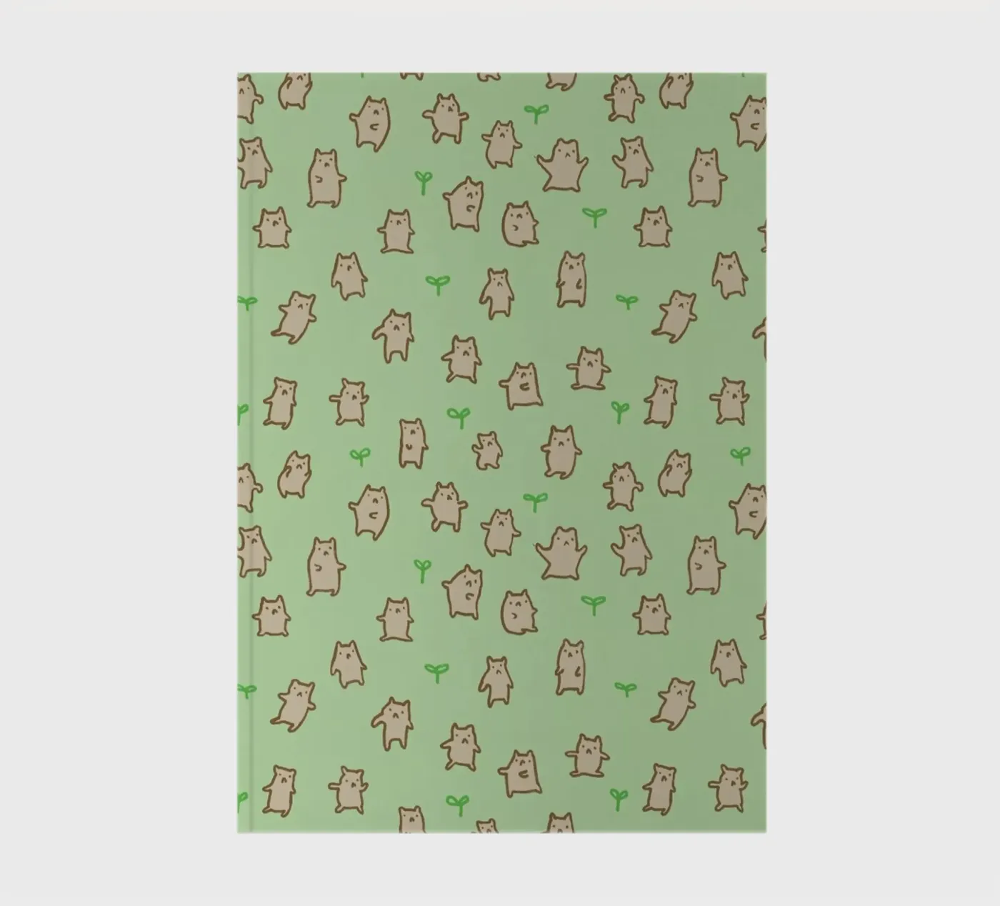 Tiny Bears Pattern carnet de Sophie Corrigan