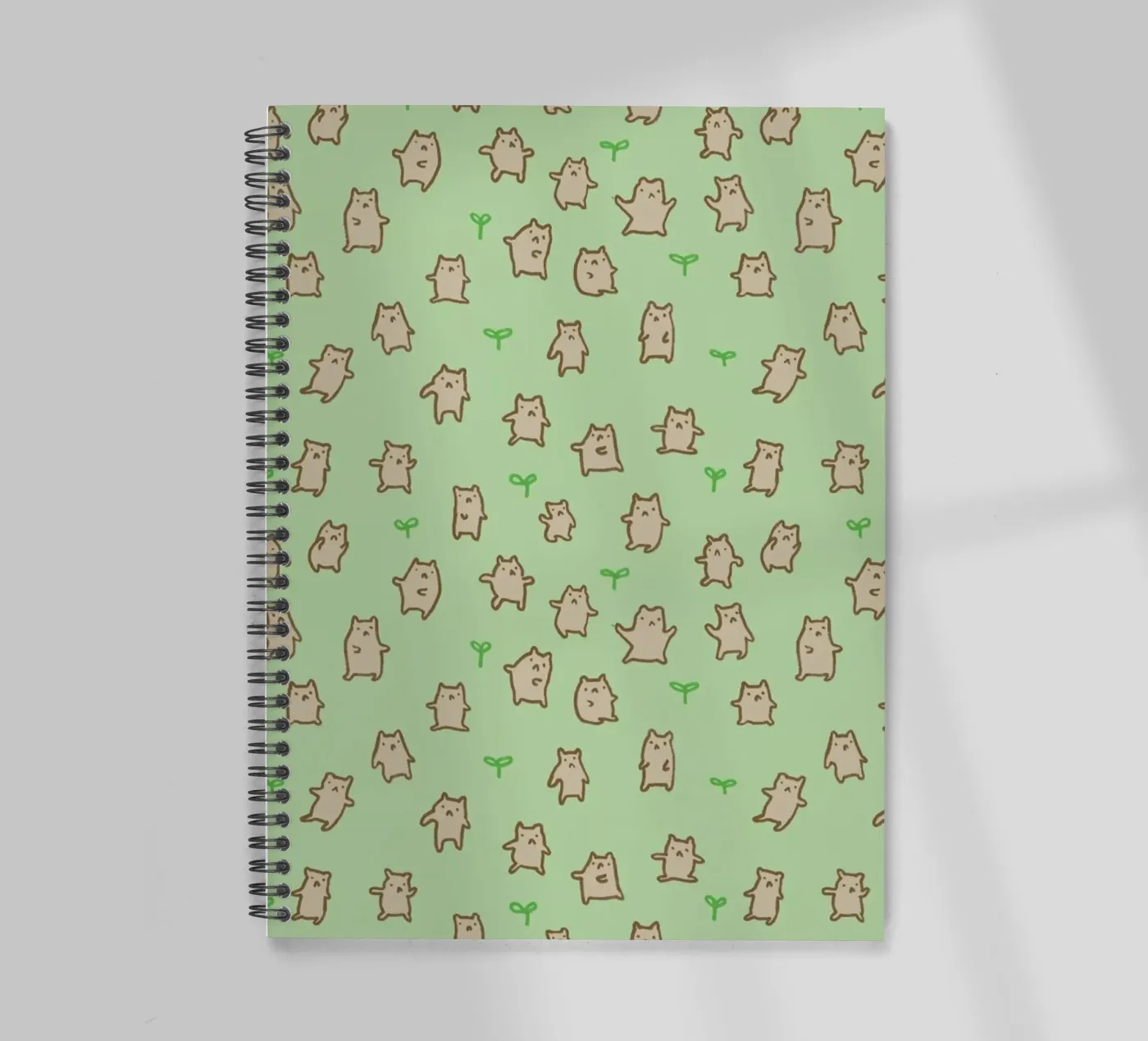 Tiny Bears Pattern Ringbuch von Sophie Corrigan