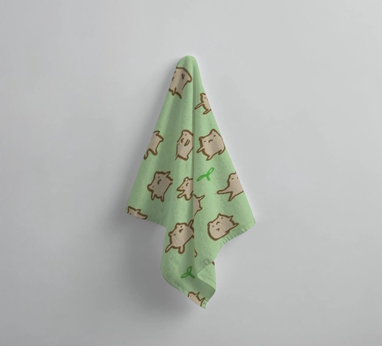 Tiny Bears Pattern asciugamano da bagno da Sophie Corrigan
