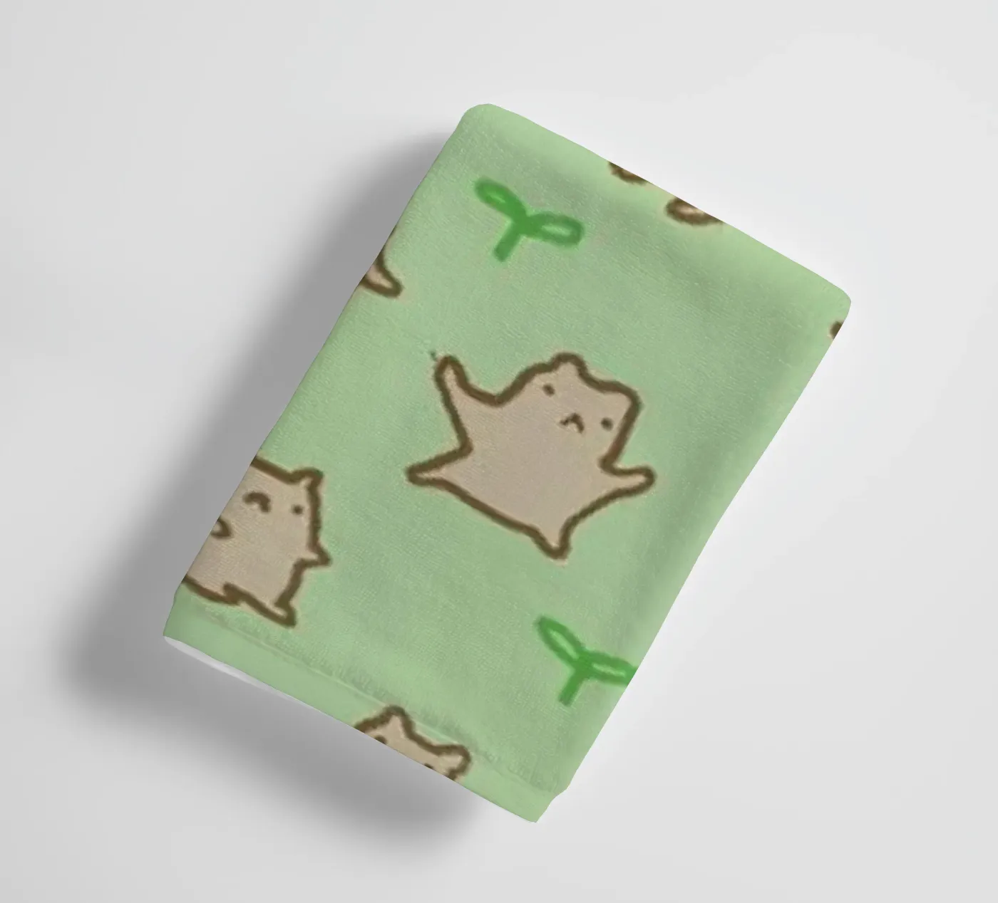 Tiny Bears Pattern badhanddoek van Sophie Corrigan