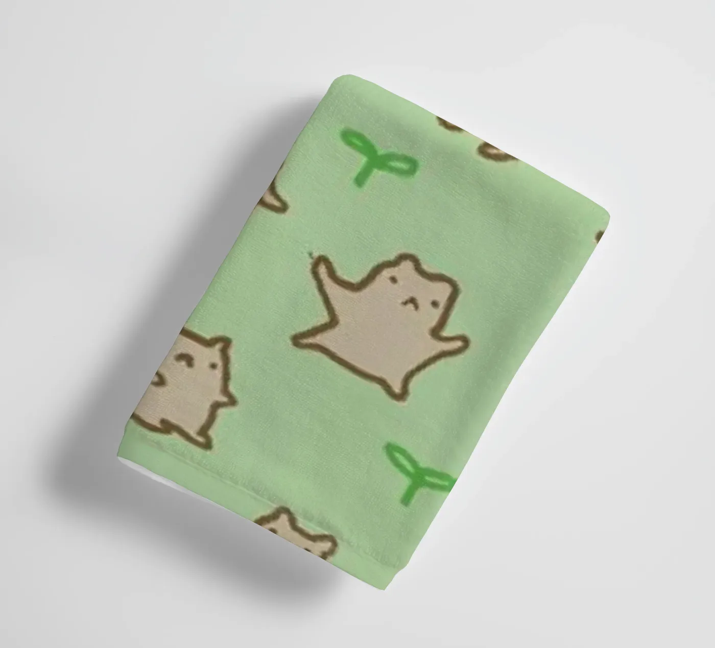 Tiny Bears Pattern Handtuch von Sophie Corrigan