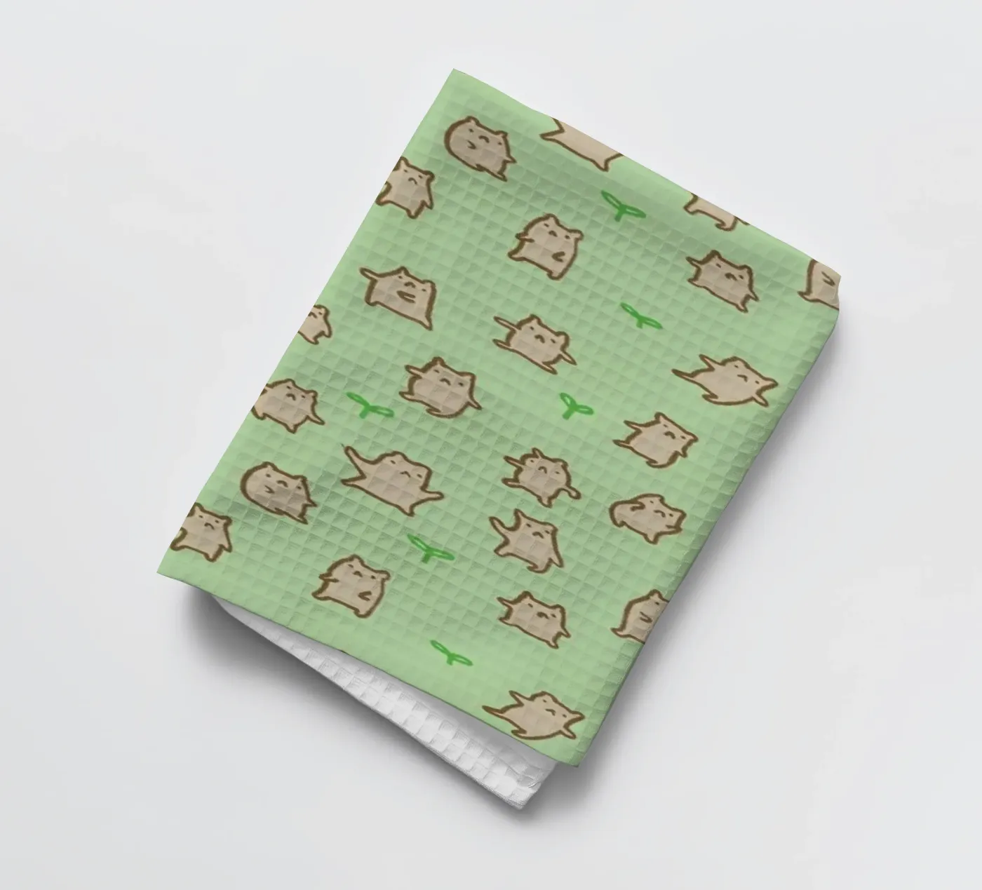 Tiny Bears Pattern theedoek van Sophie Corrigan