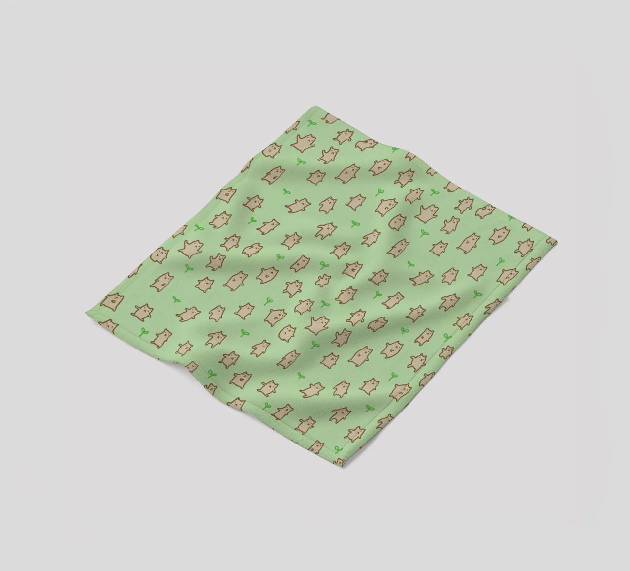 Tiny Bears Pattern coperta in pile da Sophie Corrigan