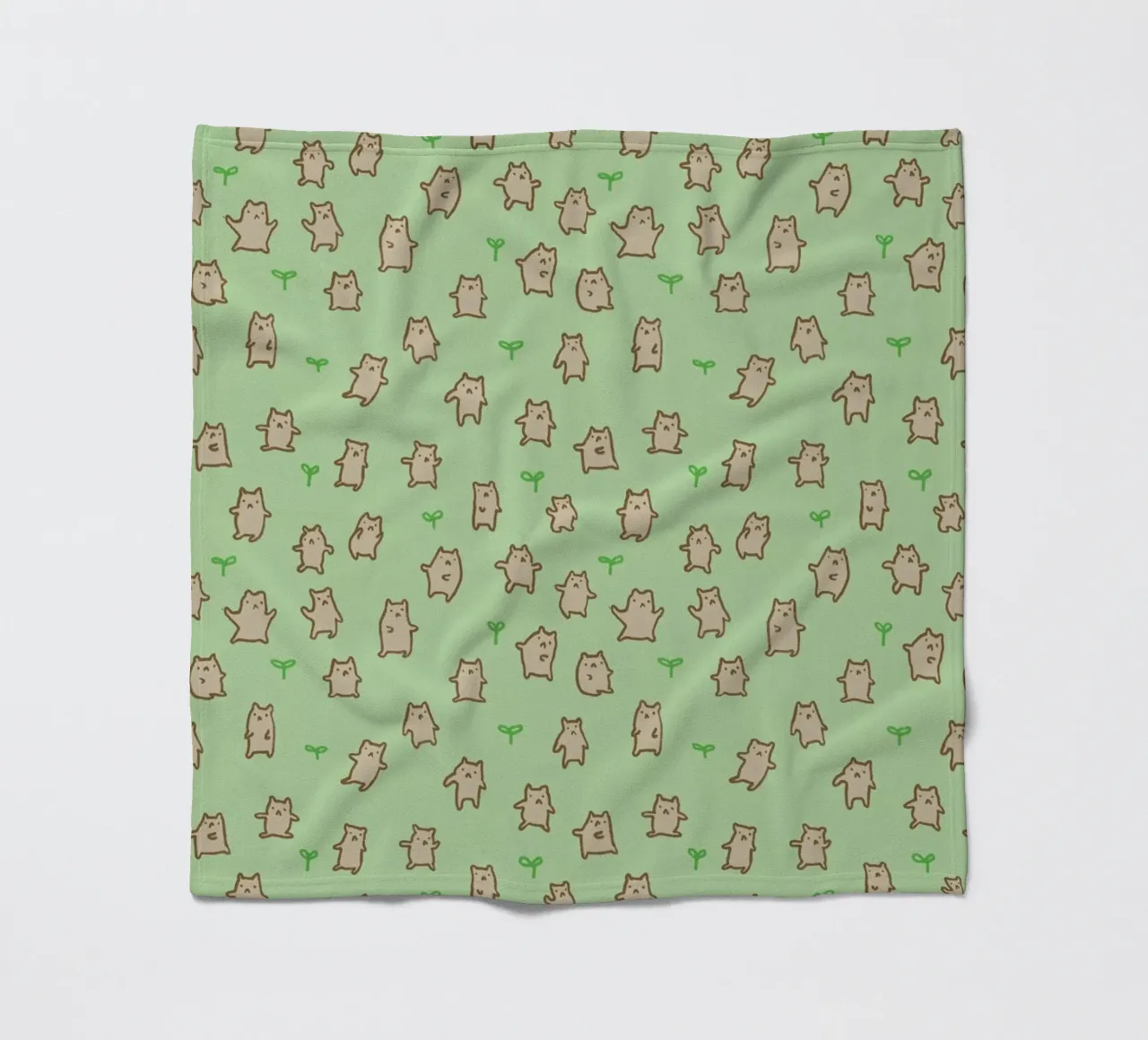 Tiny Bears Pattern coperta in pile da Sophie Corrigan