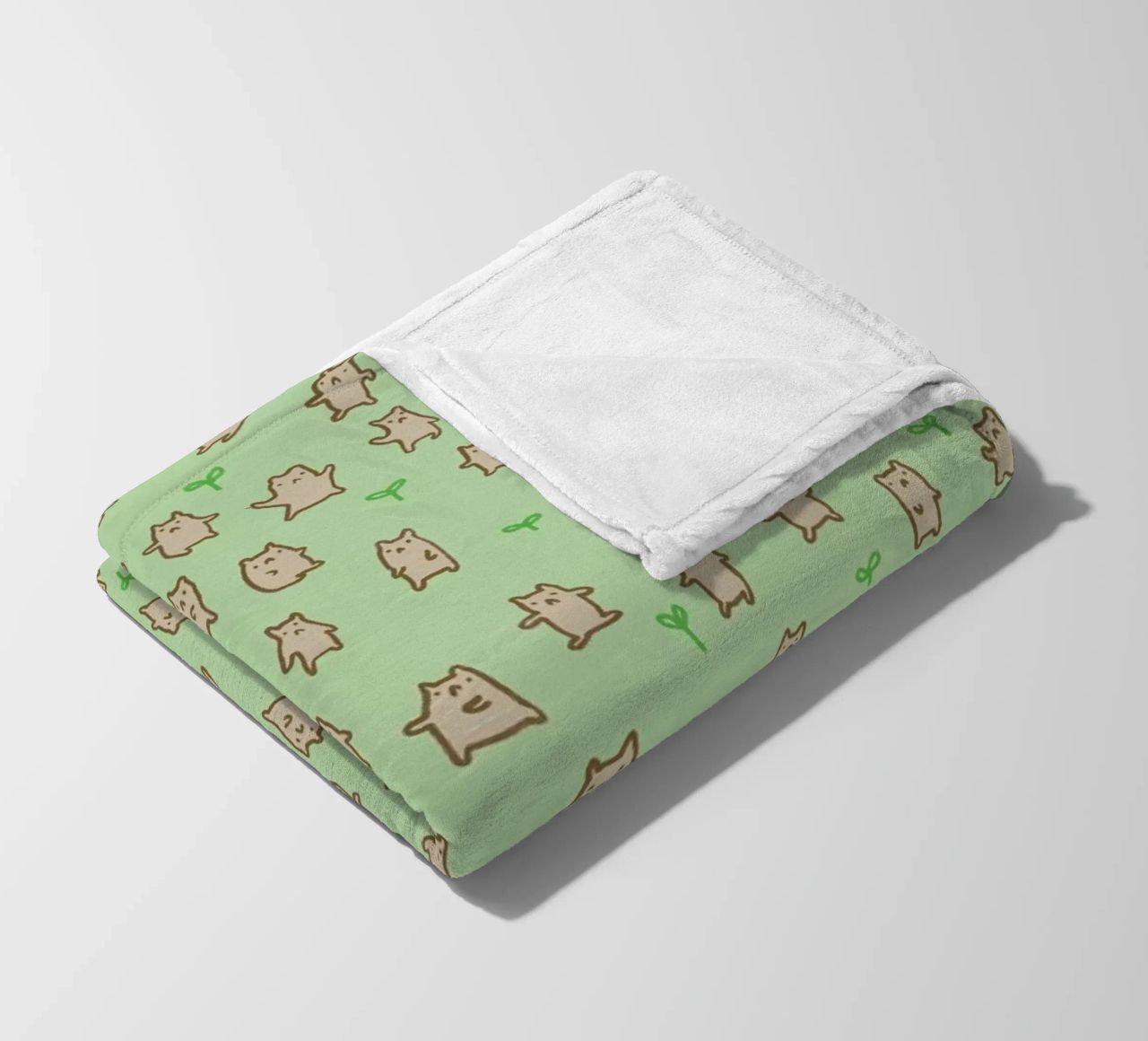 Tiny Bears Pattern coperta in pile da Sophie Corrigan
