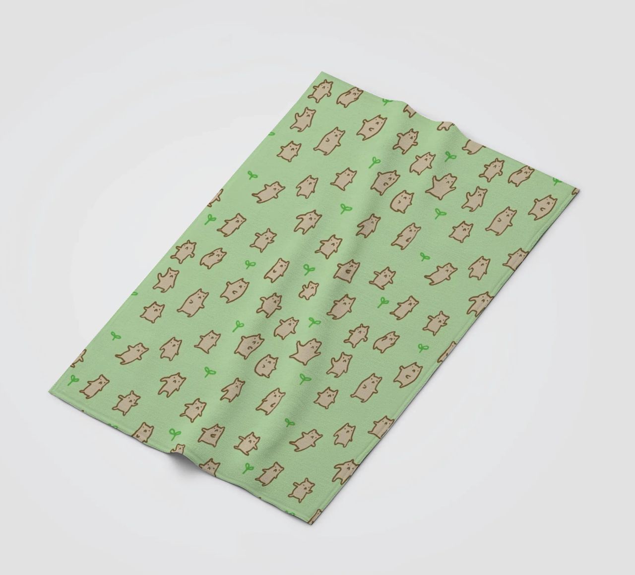 Tiny Bears Pattern coperta in pile da Sophie Corrigan
