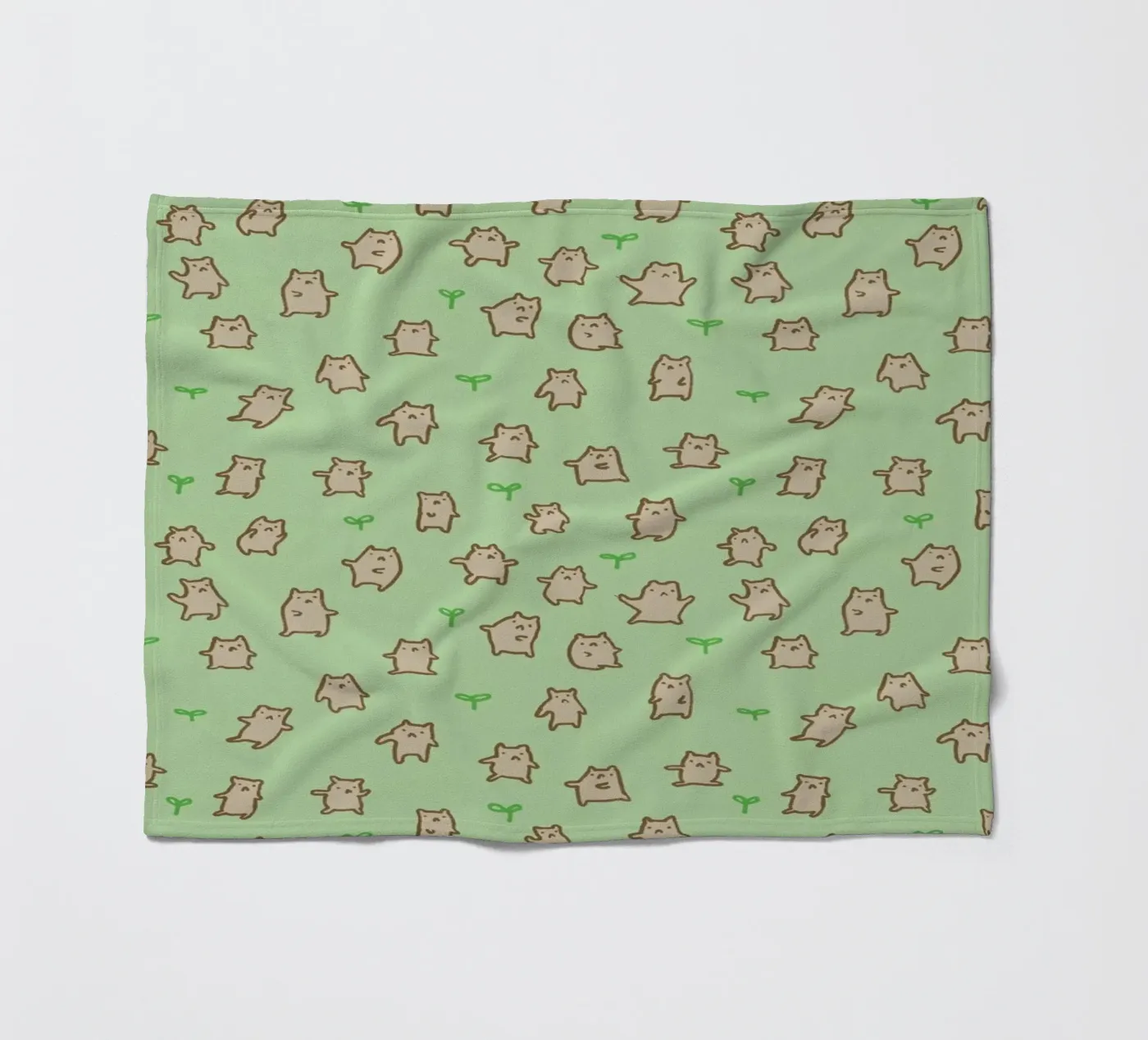Tiny Bears Pattern coperta in pile da Sophie Corrigan