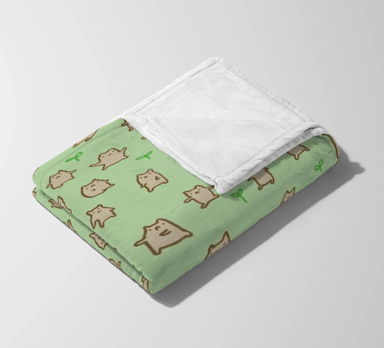 Tiny Bears Pattern coperta in pile da Sophie Corrigan