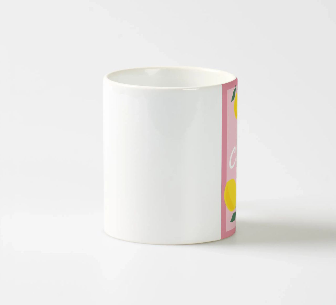 Arte estiva al limone CIAO tazza in ceramica da pdigitalprints
