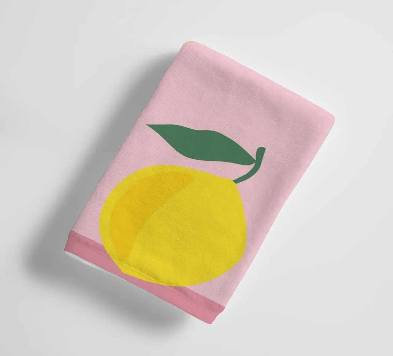CIAO lemon summer art towel by pdigitalprints