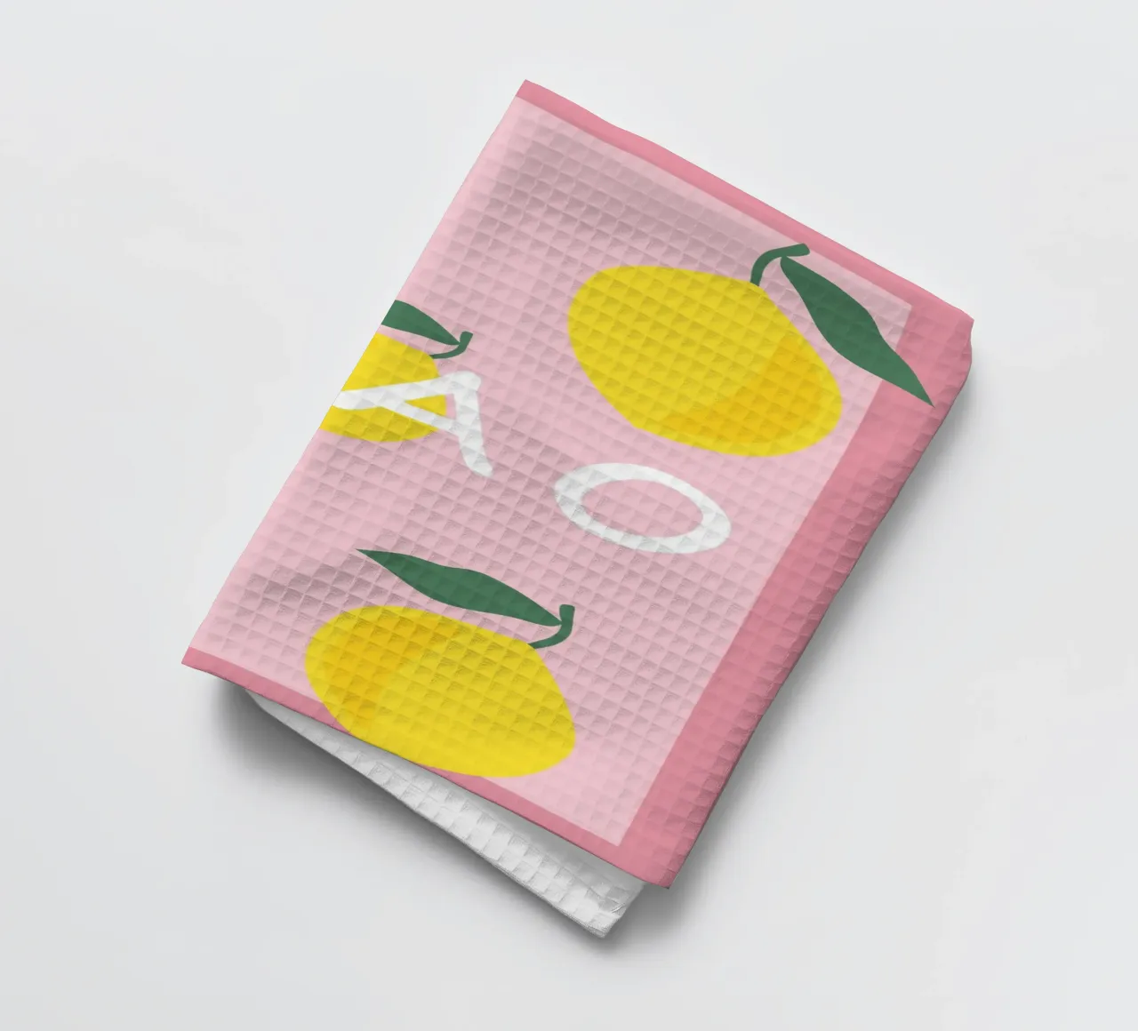 CIAO lemon summer art tea towel by pdigitalprints