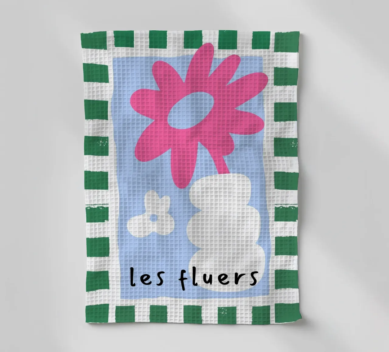 Les Fluers, arte francese, colori della dopamina canovaccio da cucina da pdigitalprints