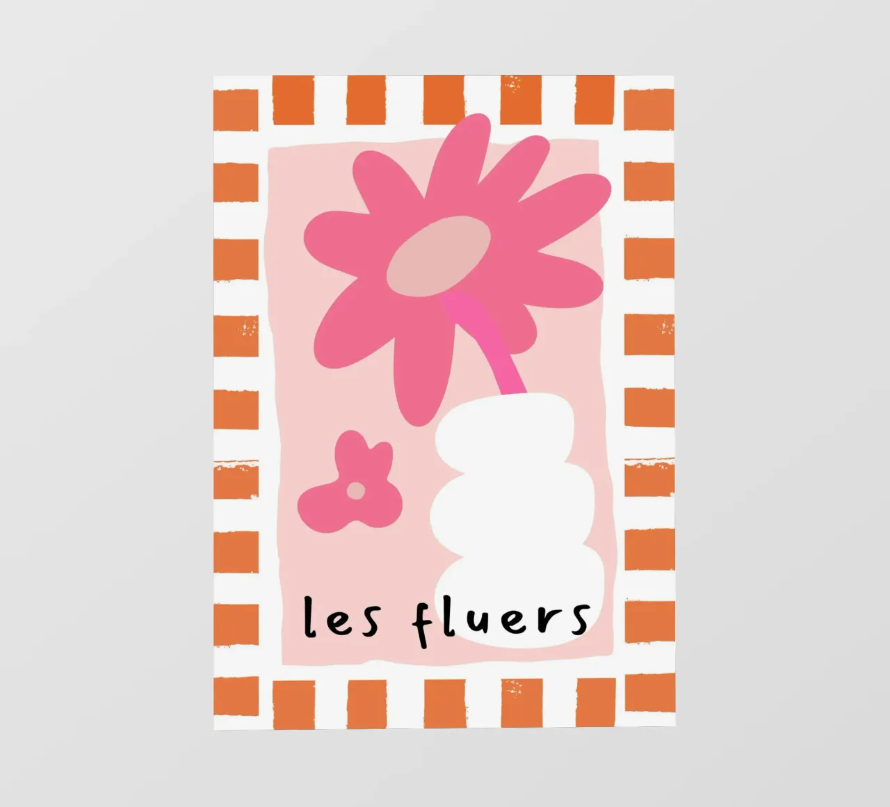 Les Fluers, detto francese, astratto floreale pellicola backlit da pdigitalprints