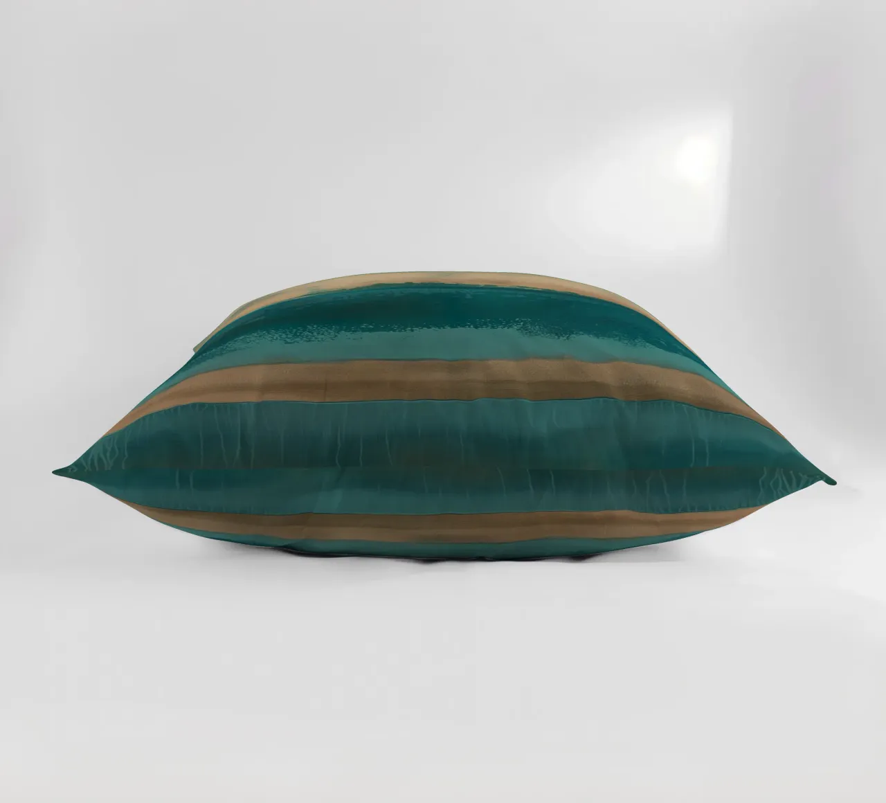 Abstract line gradient decorative cushion by Carinaprint