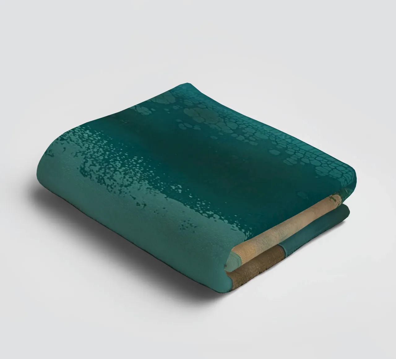 Abstract line gradient towel by Carinaprint