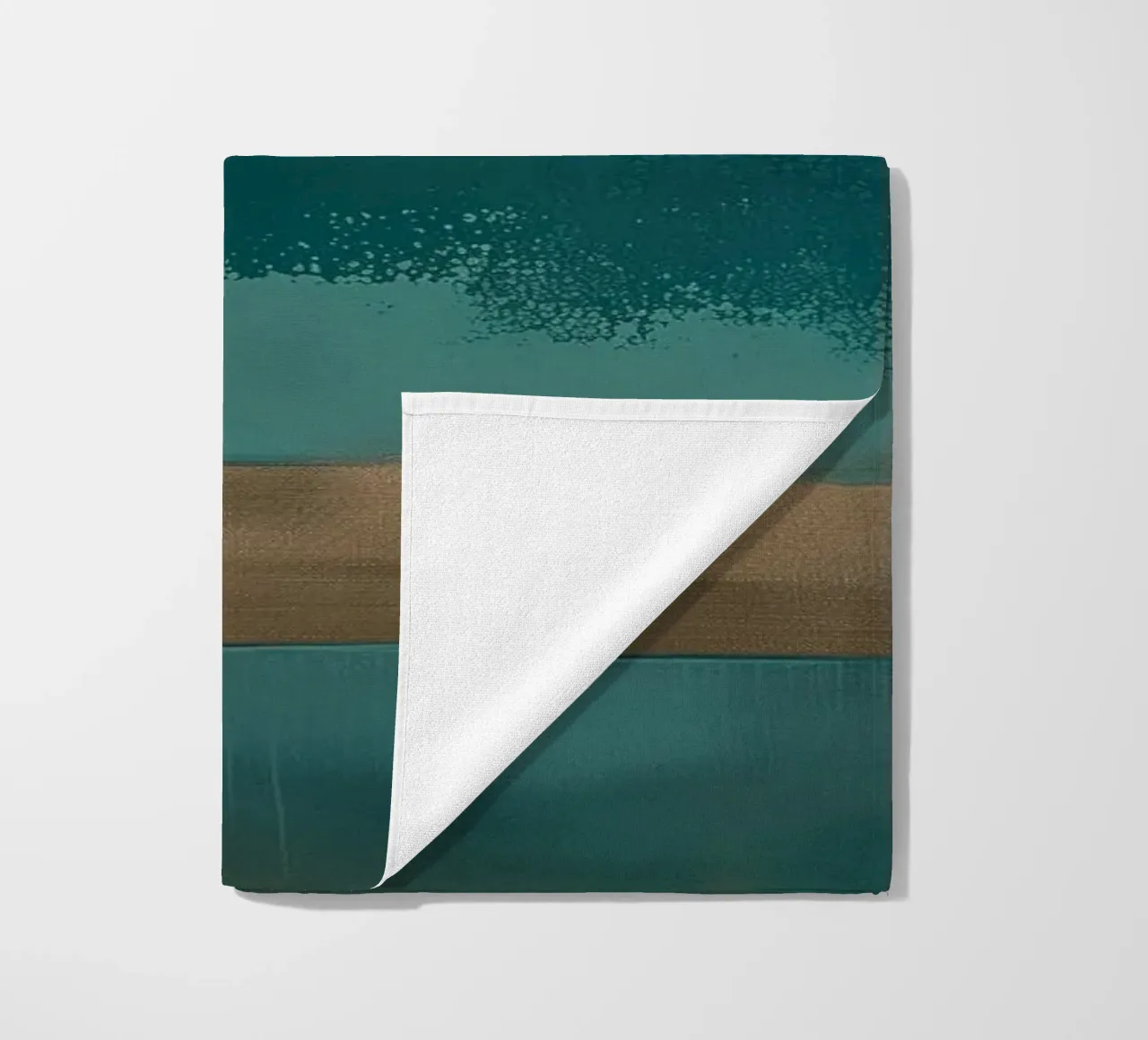 Abstract line gradient beach towel by Carinaprint