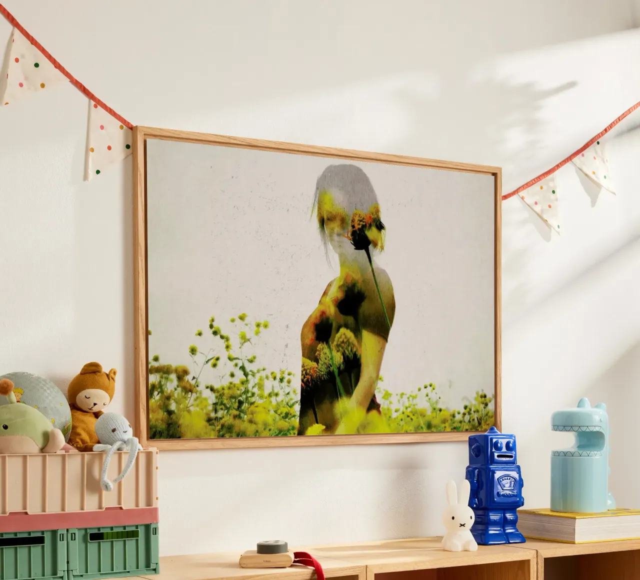 Yellow Meadow plexiglass da Davies Babies