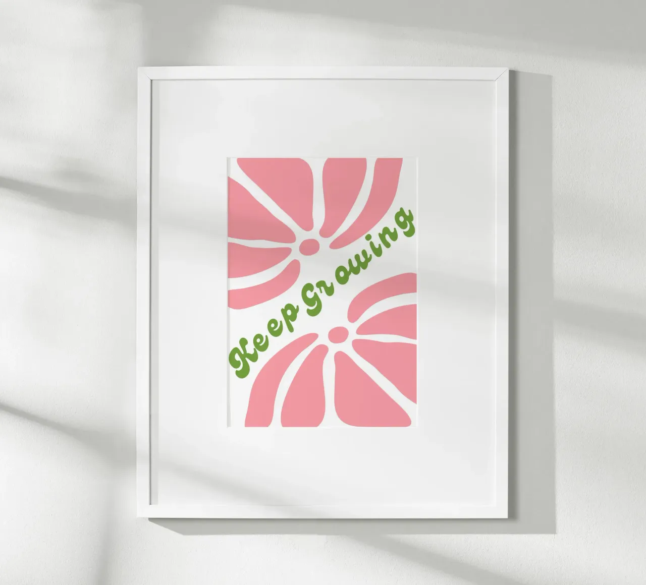 Wachsen Sie positiv weiter Zitate Hahnemühle von pdigitalprints
