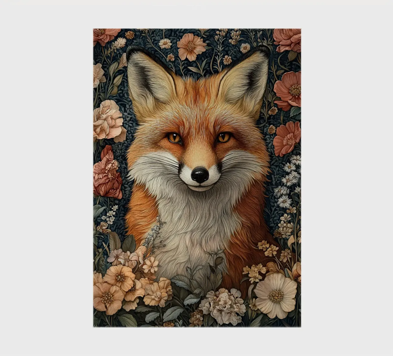 William Morris "The Guardian of the Forest" notebook by Botanical Art Studio