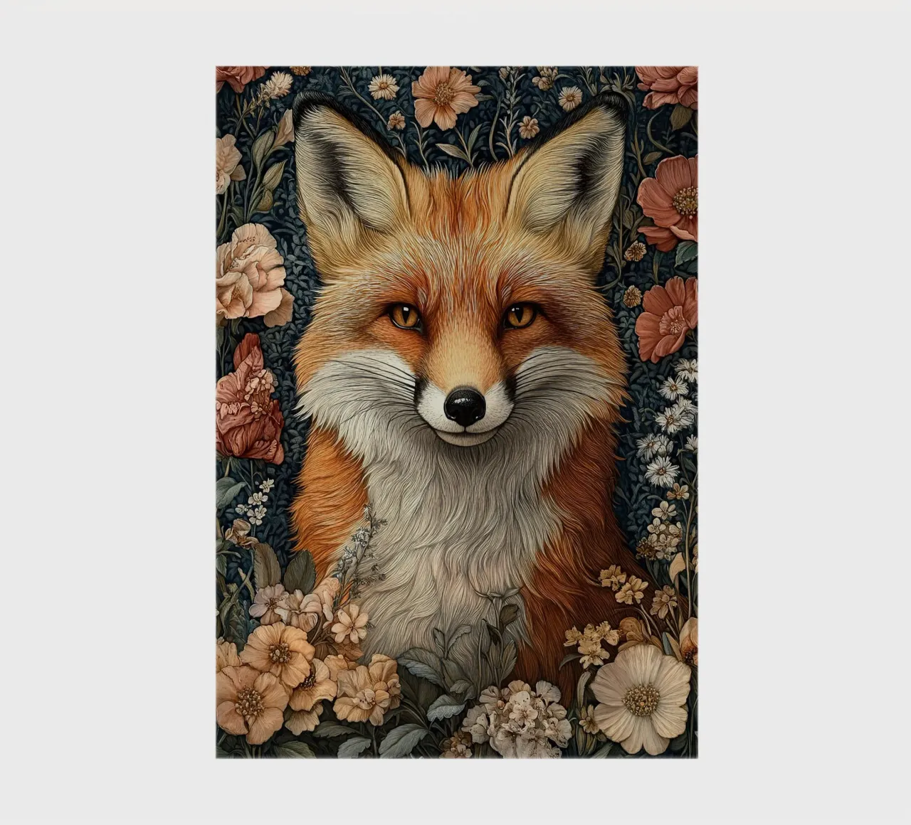 William Morris "The Guardian of the Forest" notebook by Botanical Art Studio