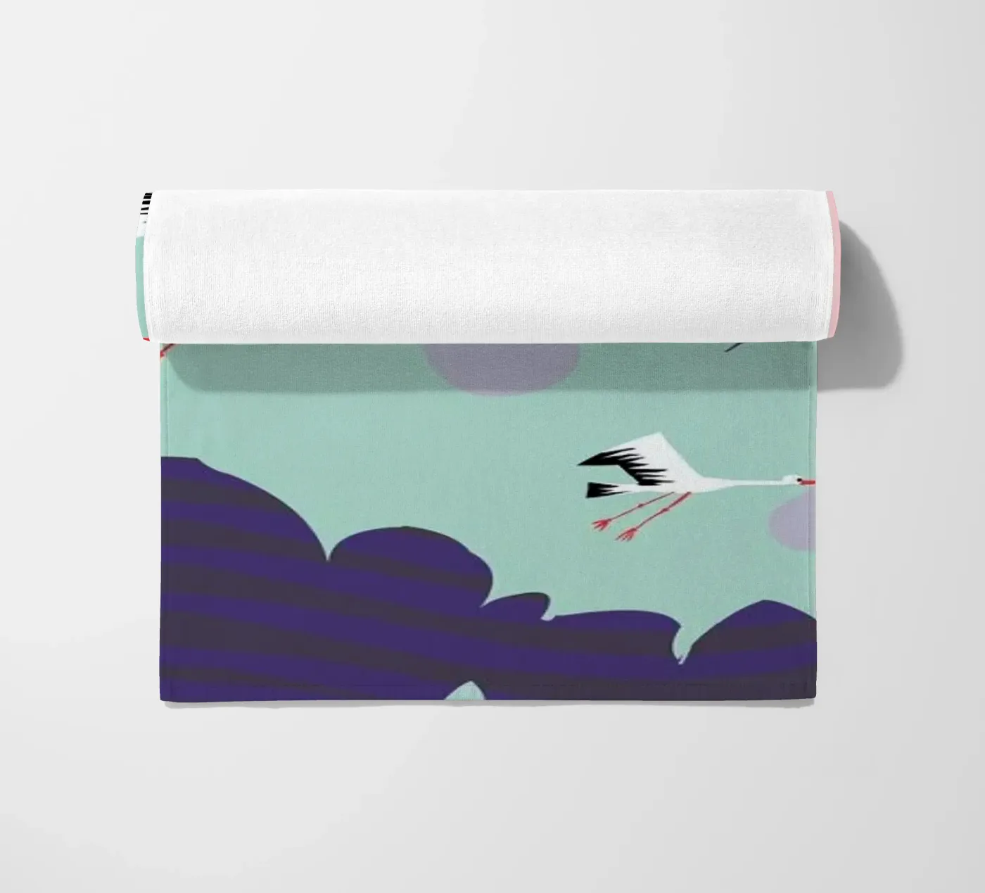Babies beach towel by Kateřina Bažantová