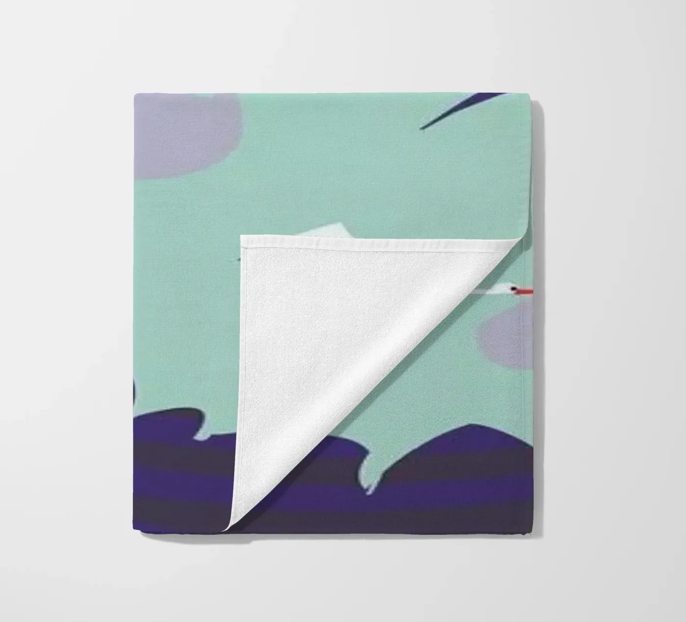 Babies beach towel by Kateřina Bažantová