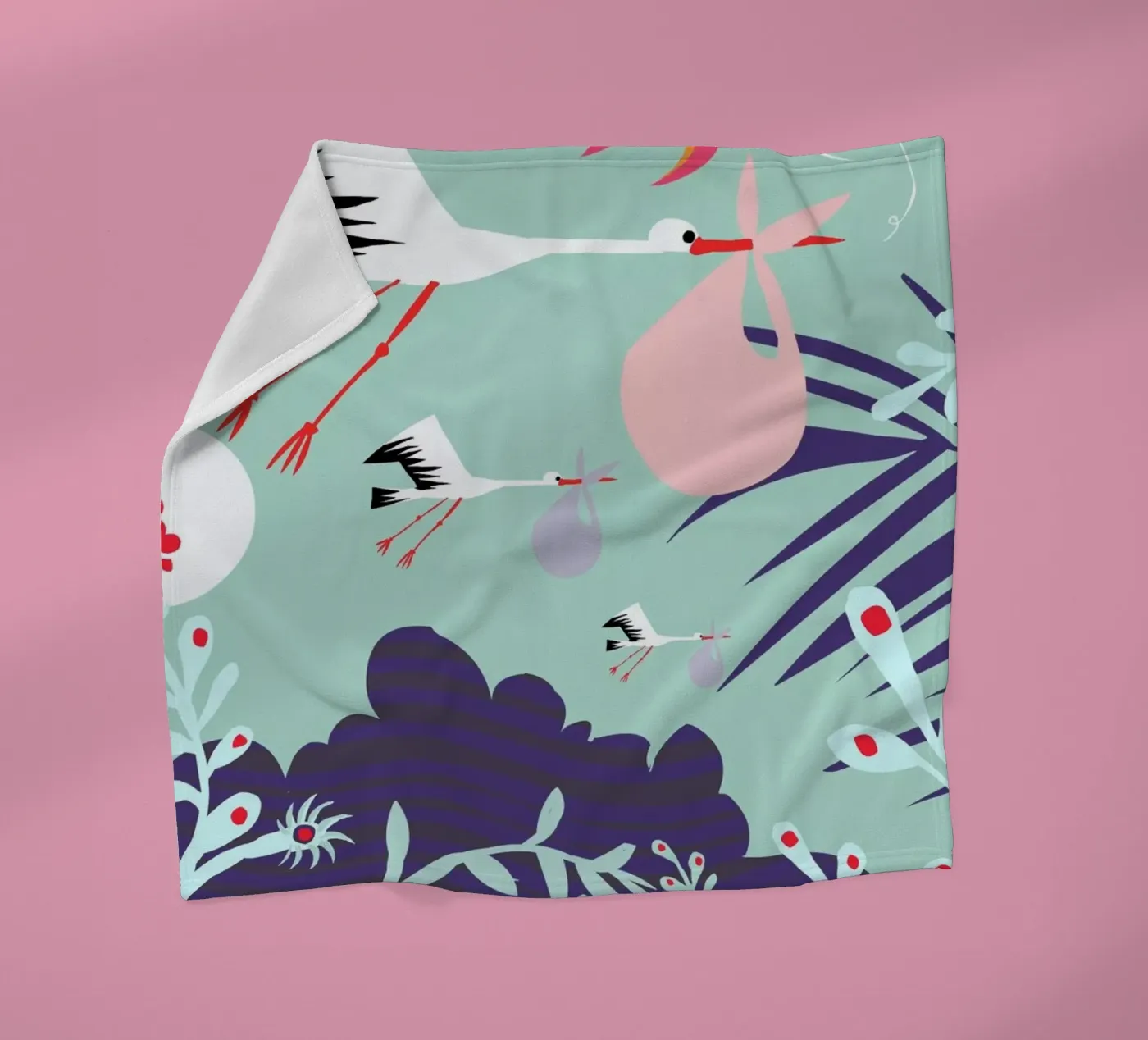 Babies Fleecedecke von Kateřina Bažantová