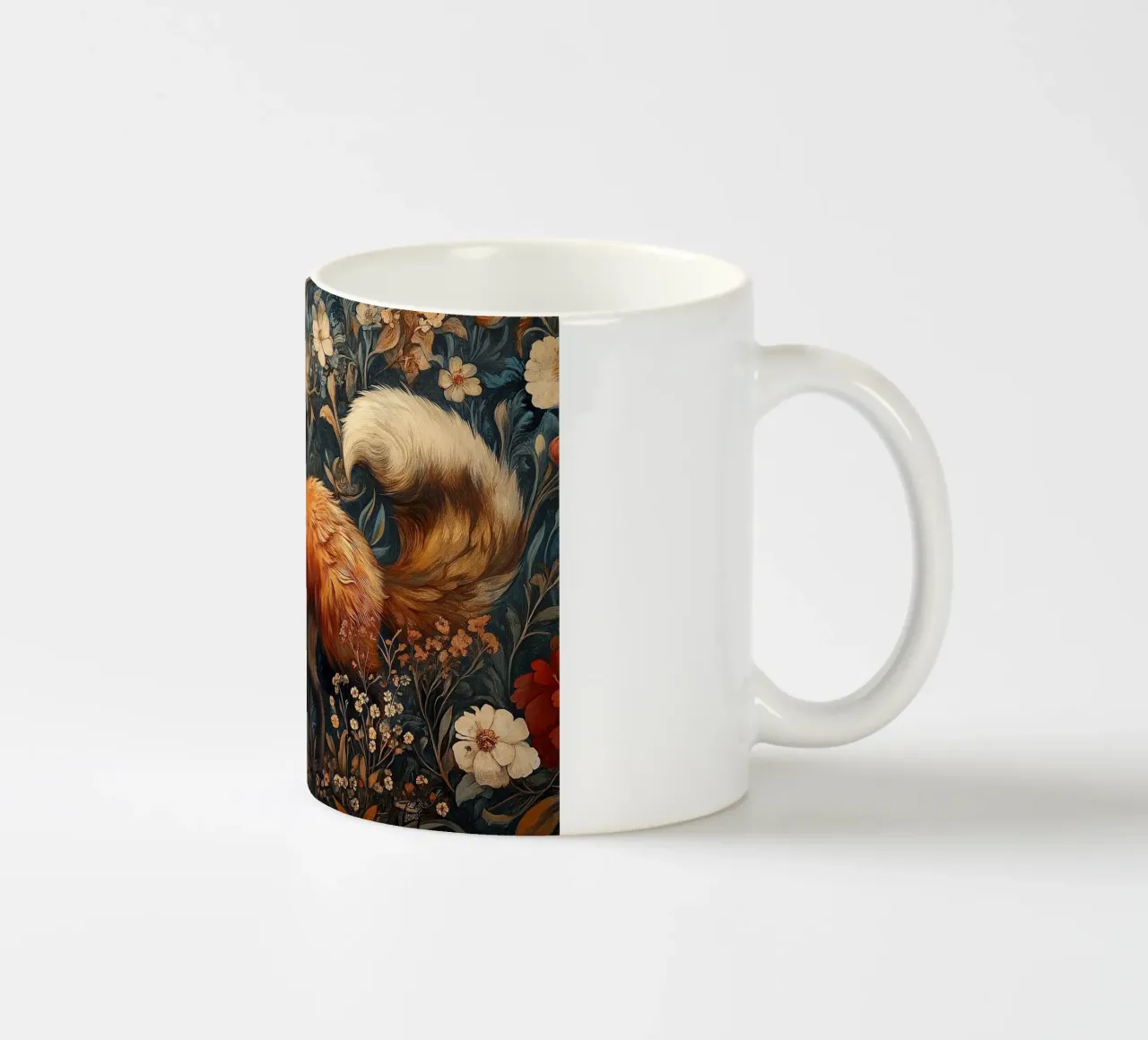William Morris "Nel silenzio della foresta tazza in ceramica da Botanical Art Studio
