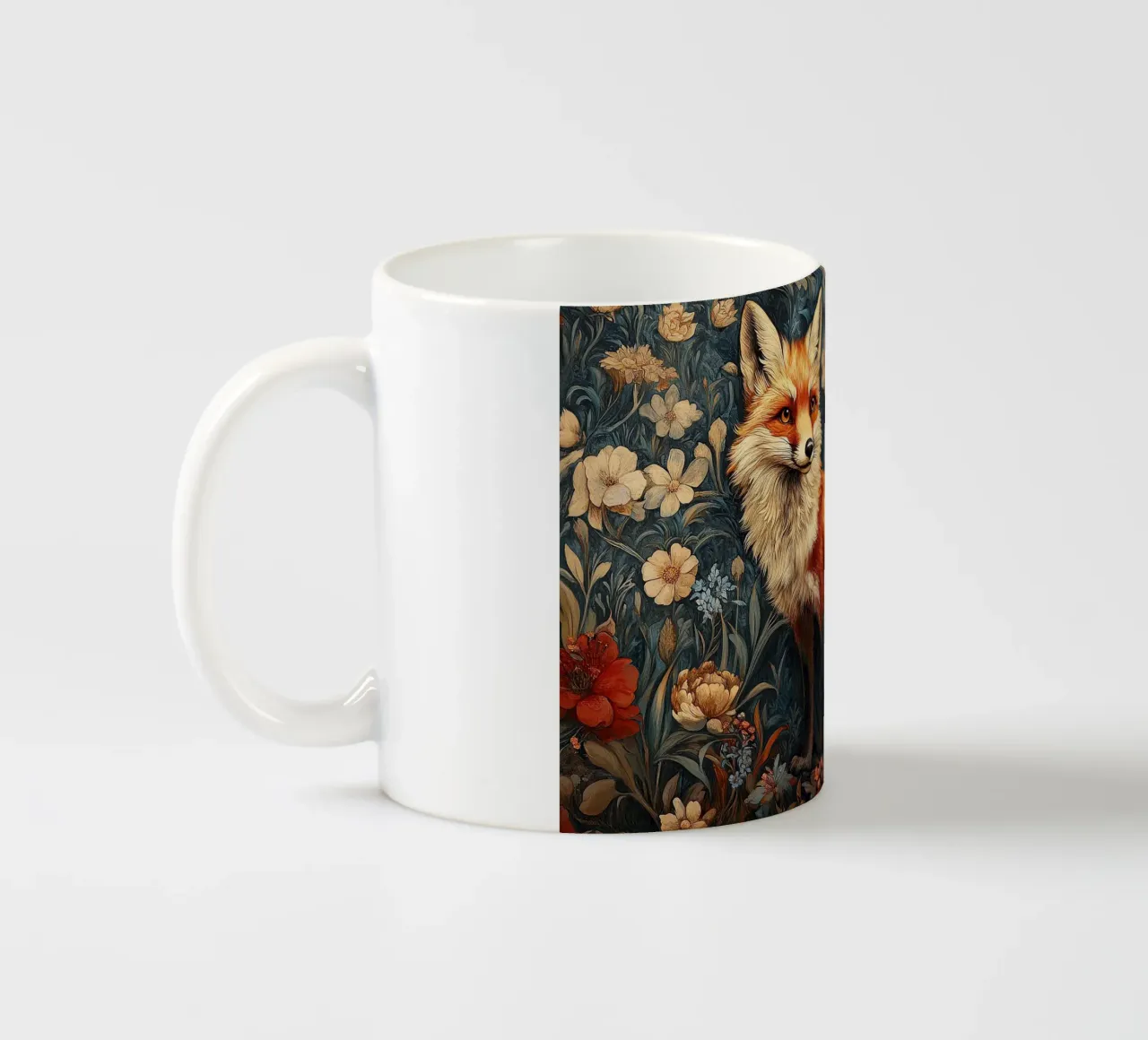 William Morris "Nel silenzio della foresta tazza in ceramica da Botanical Art Studio