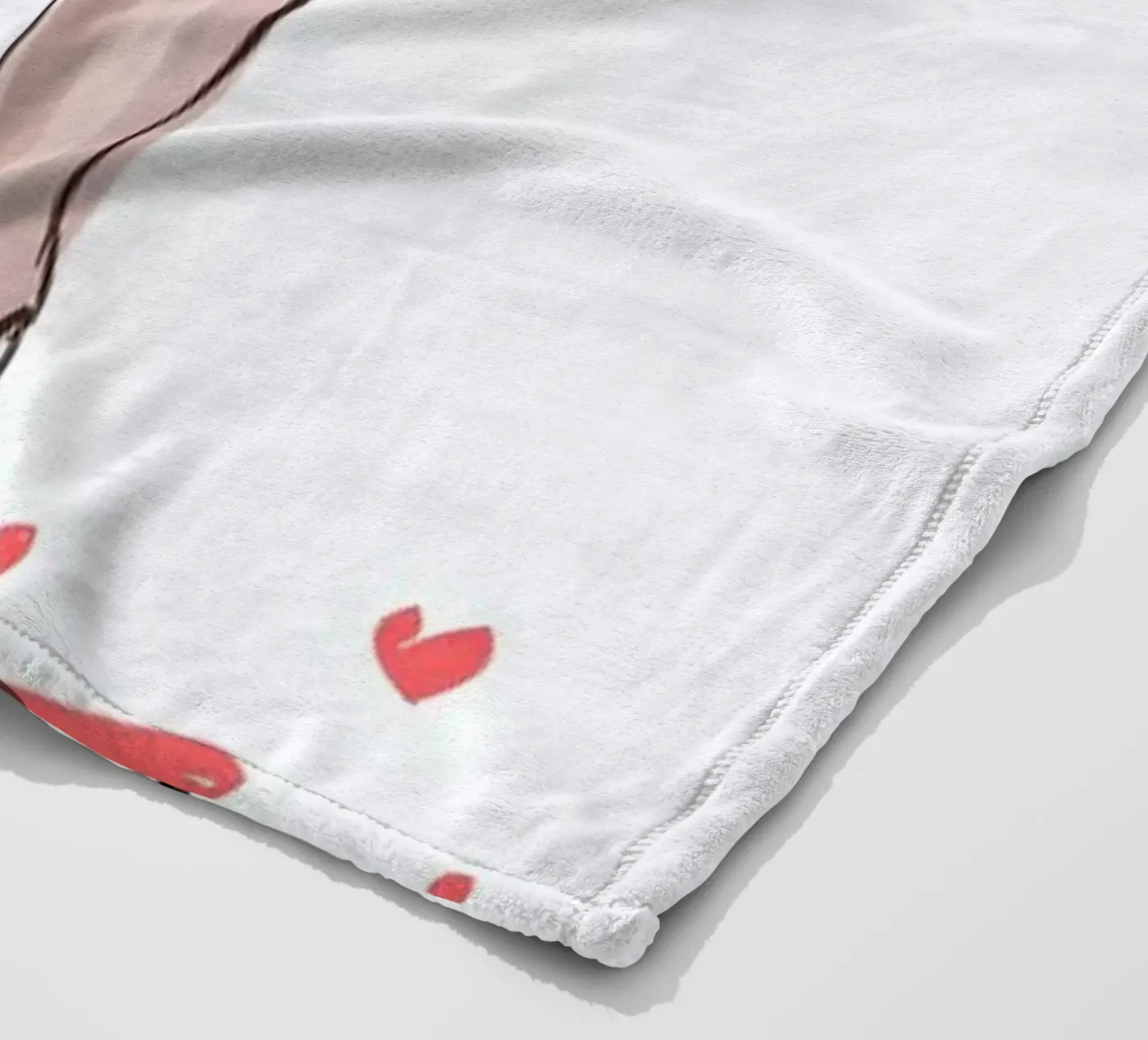 Hearts Fleecedecke von Kateřina Bažantová