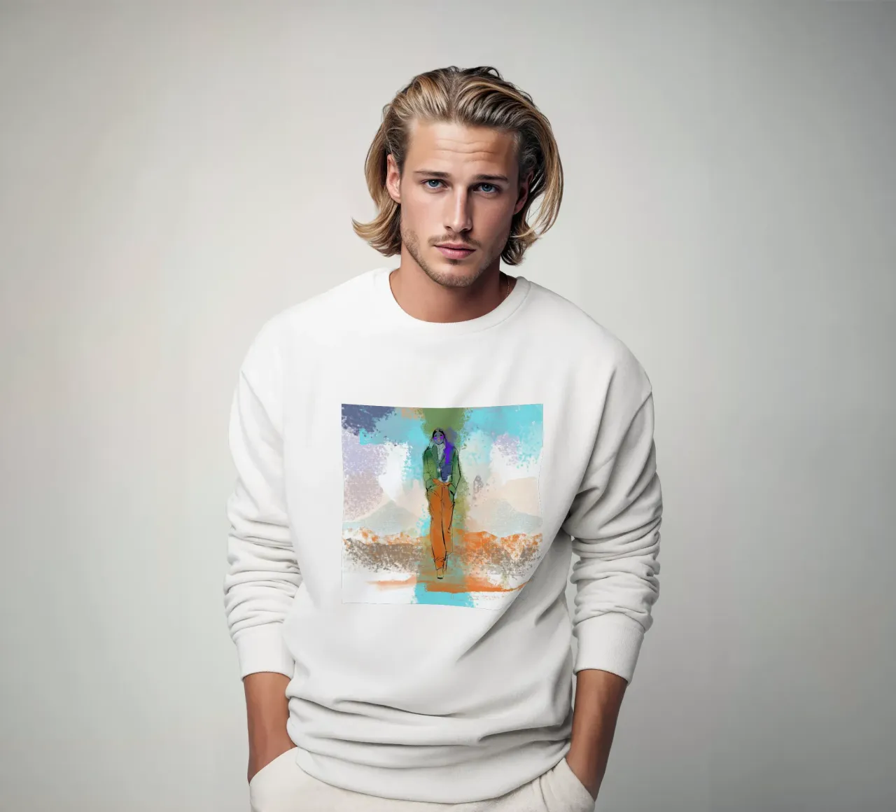Adventuress I. Sweatshirt von Kateřina Bažantová